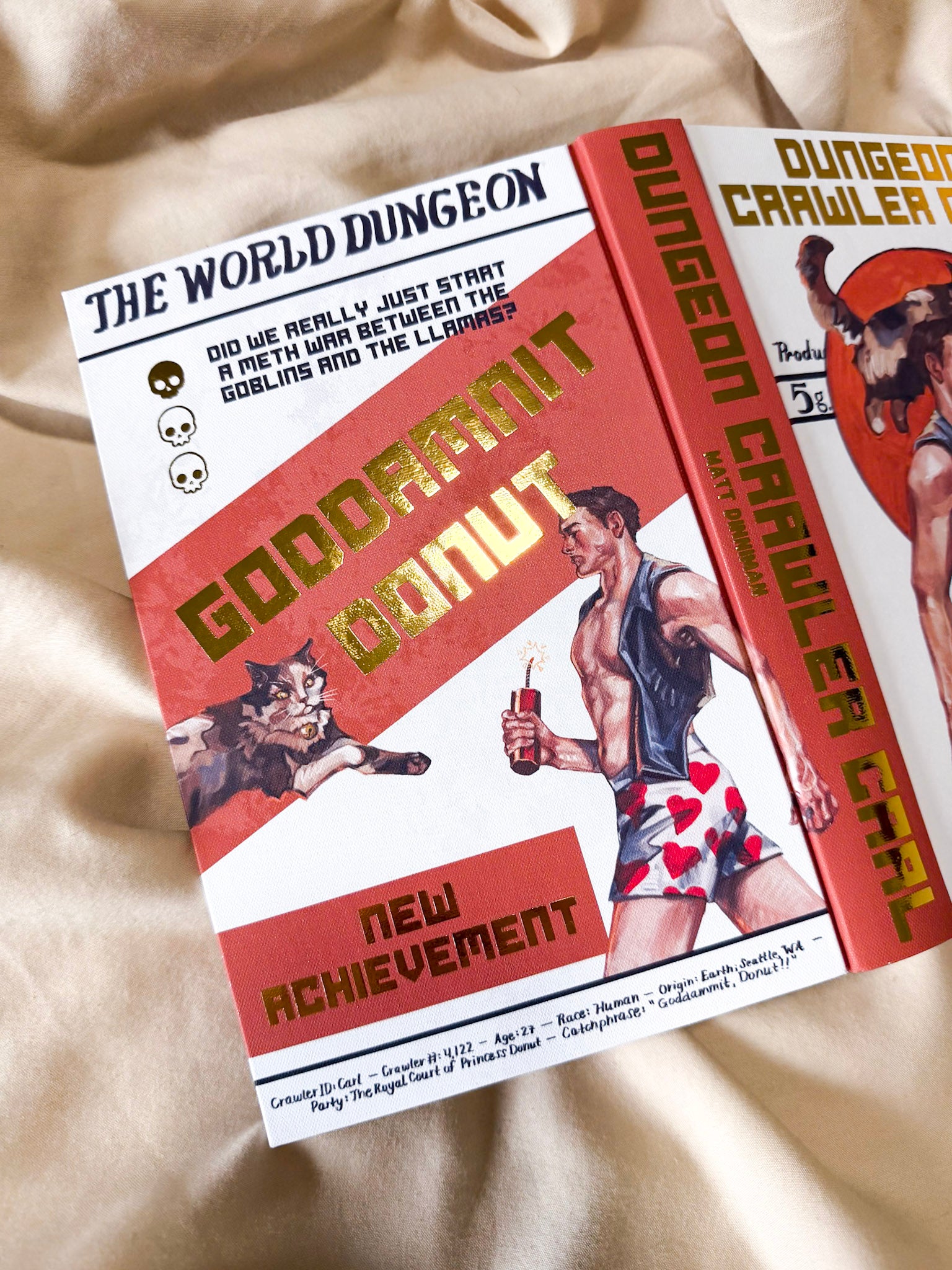 Dungeon Crawler Carl by Matt Dinniman ft art by Naomi Dale