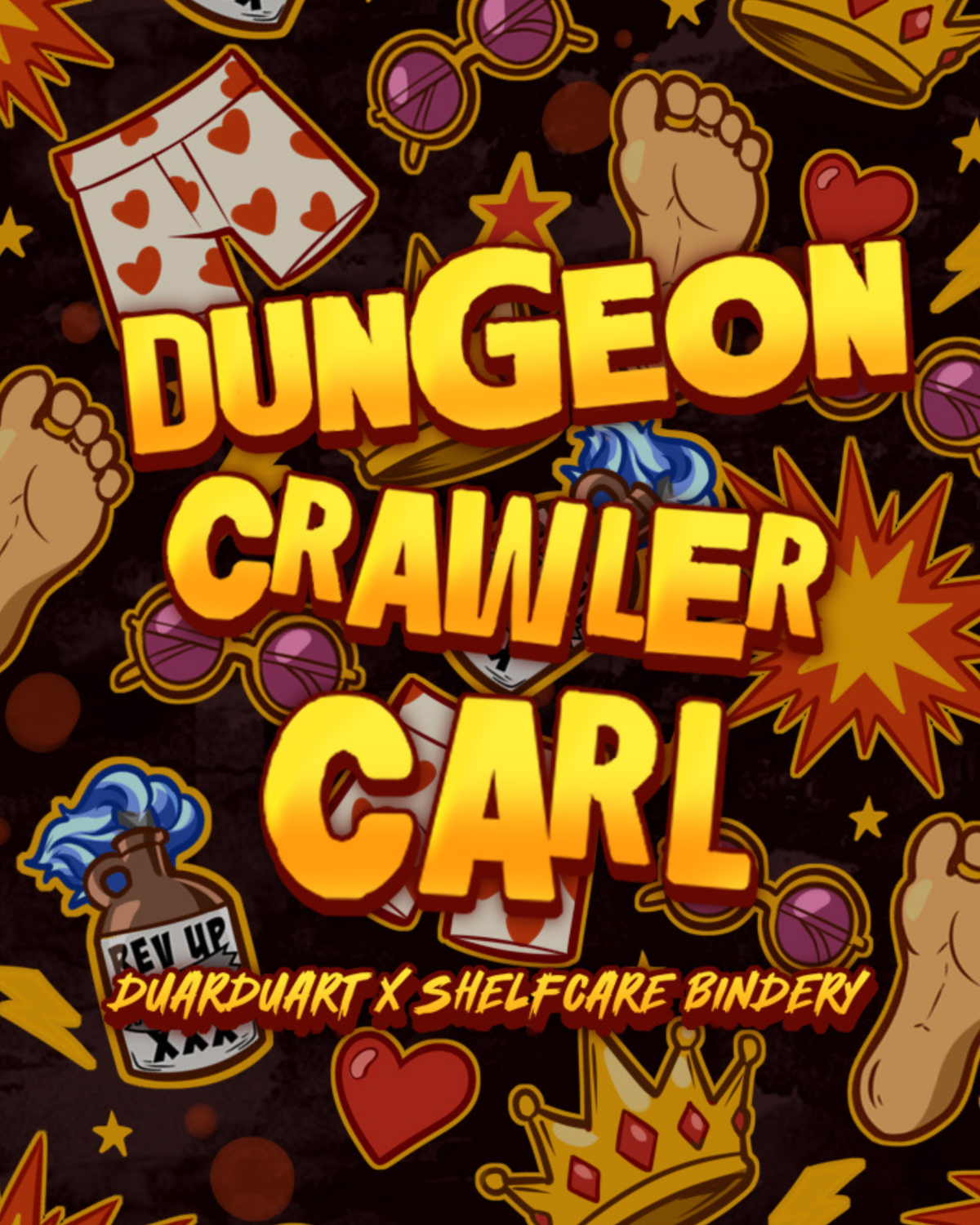Dungeon Crawler Carl Collectors Cards Duarduart x ShelfCare Bindery: CORE PACK