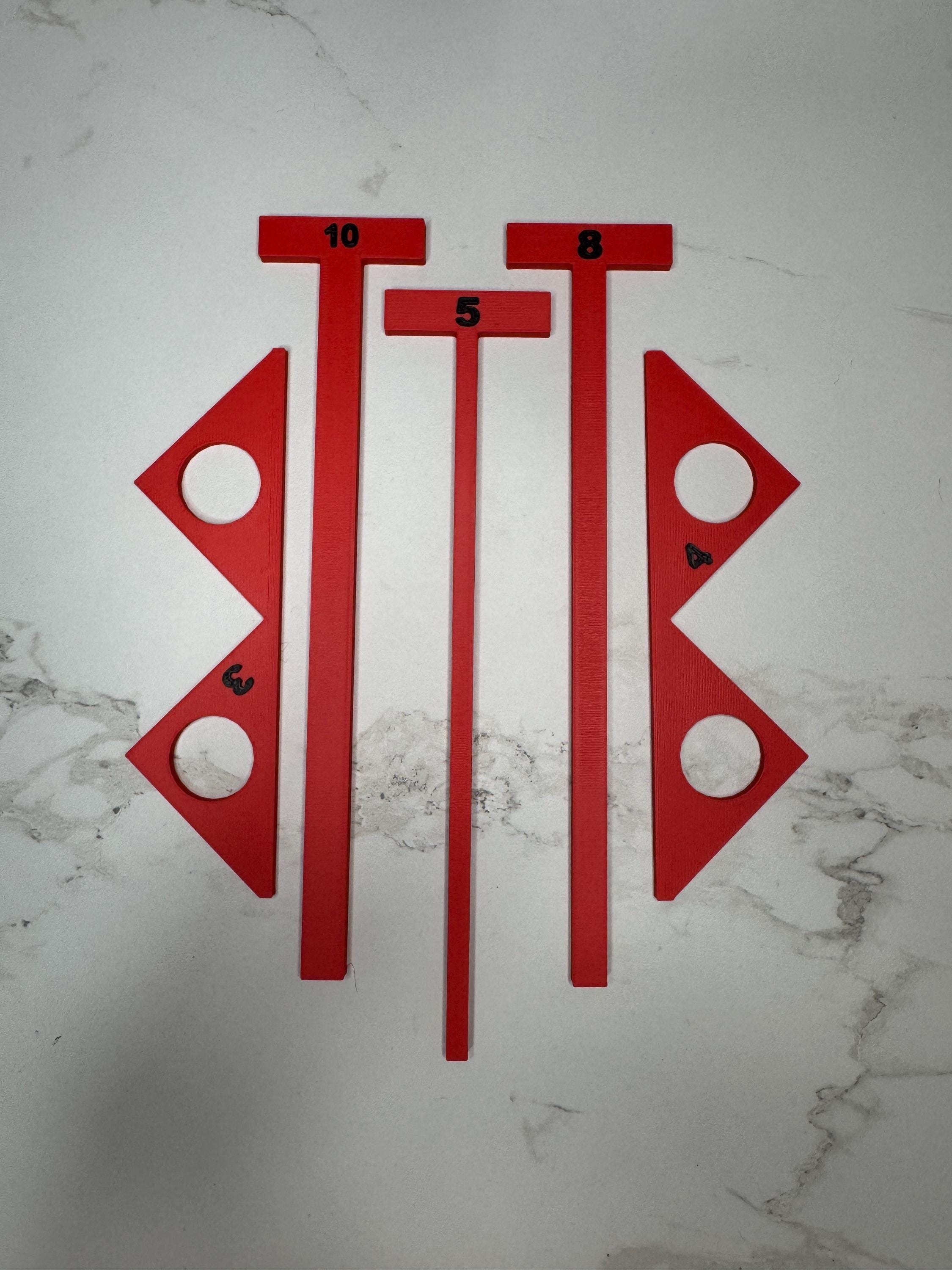 T-Spacers and Jigs for Bookbinding