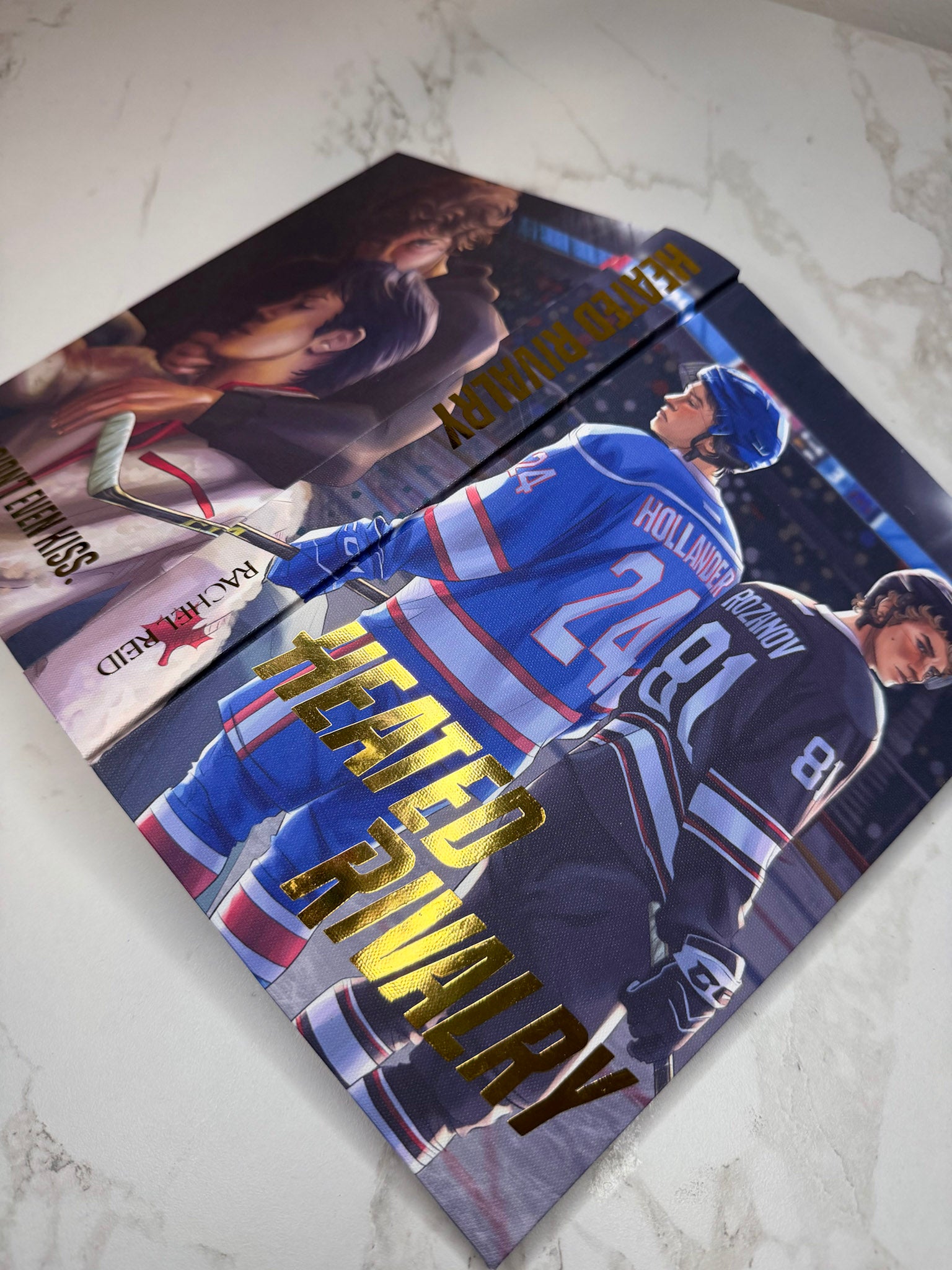 Heated Rivalry & The Long Game by Rachel Reid in Collaboration with Andie Burky