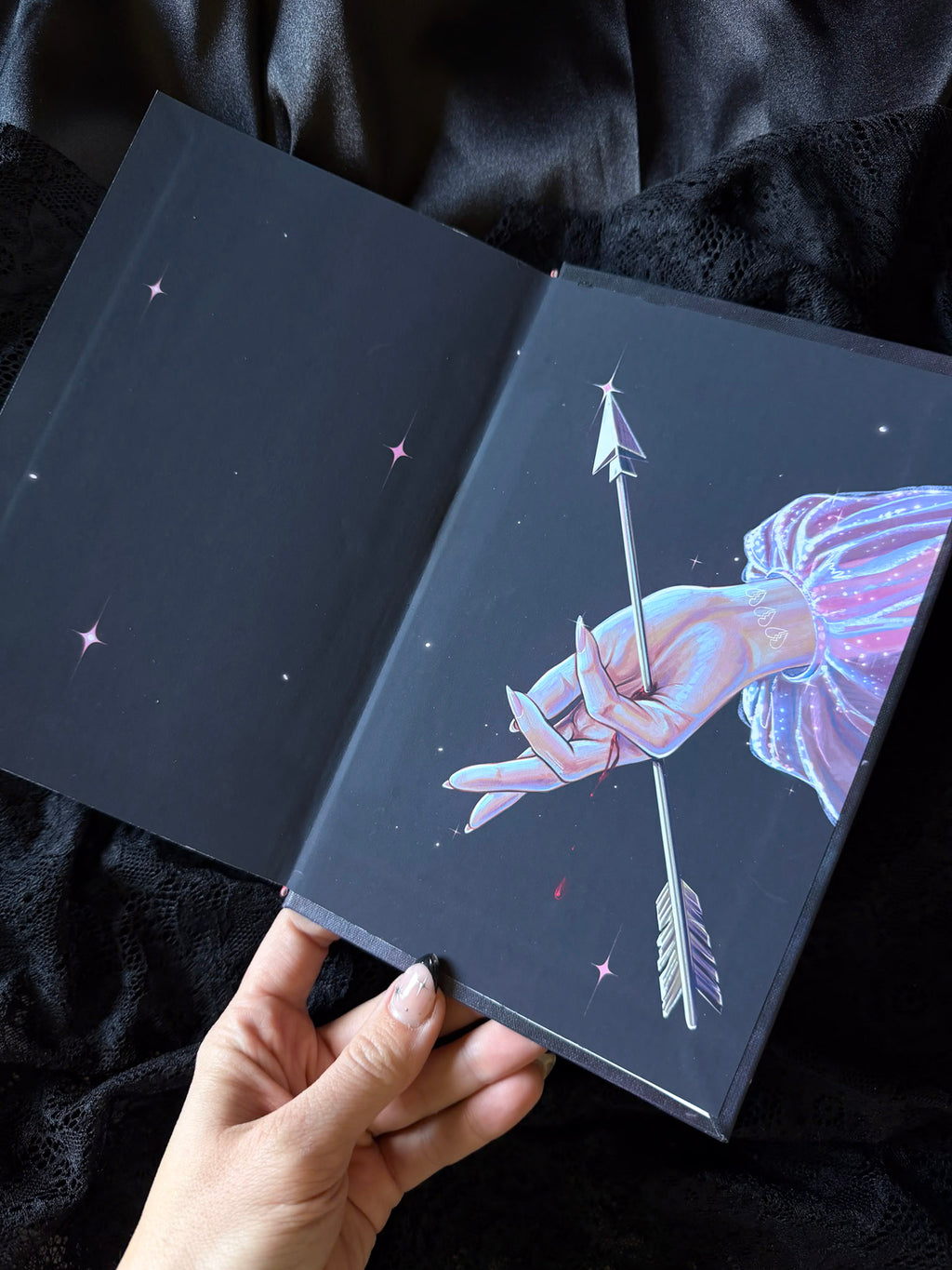 Once Upon a Broken Heart by Stephanie Garber ft art from Moony Draws