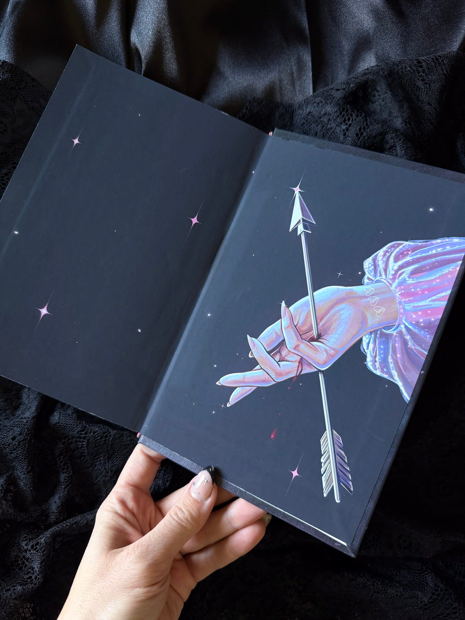 Once Upon a Broken Heart by Stephanie Garber ft art from Moony Draws