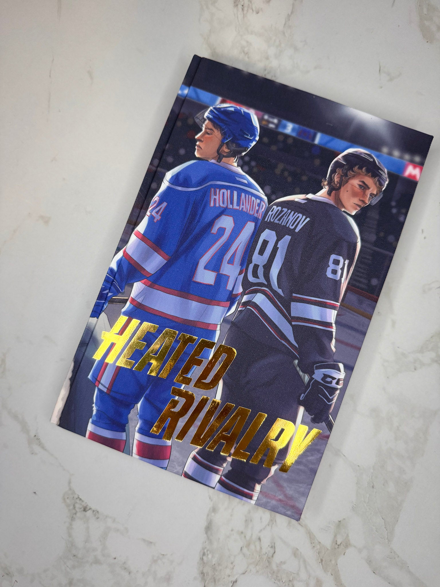 Heated Rivalry & The Long Game by Rachel Reid in Collaboration with Andie Burky