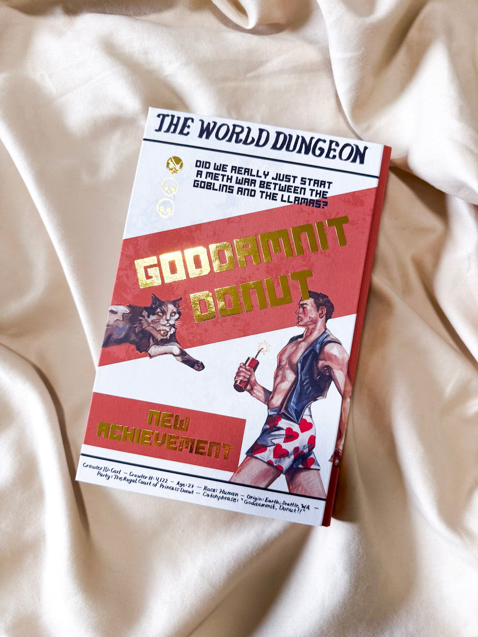 Dungeon Crawler Carl by Matt Dinniman ft art by Naomi Dale