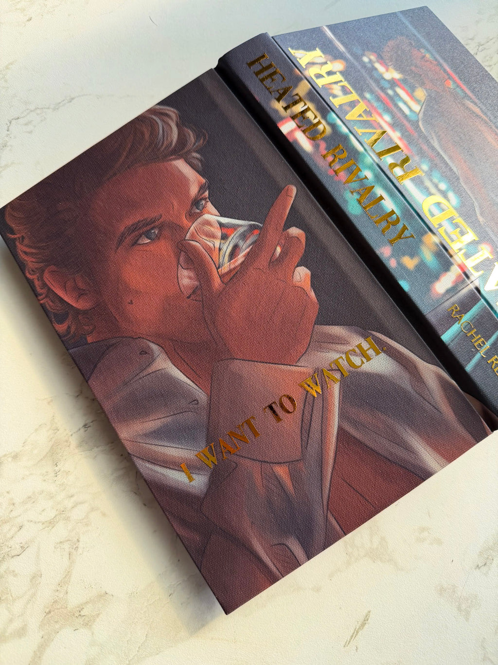 Vegas Edition of Heated Rivalry by Rachel Reid ft. Art by Andie Burky
