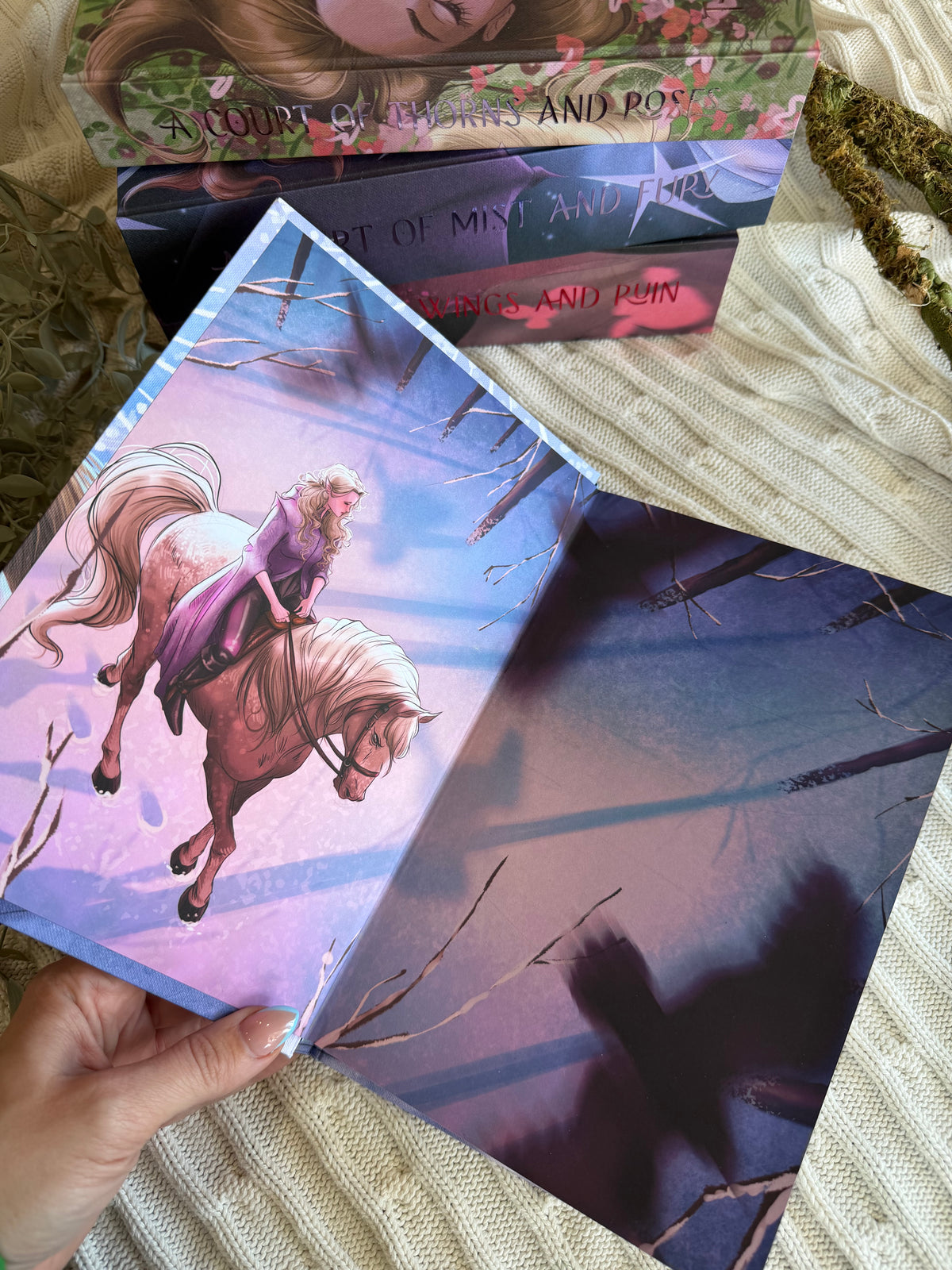ACOTAR Series: ShelfCare Bindery x Andie Burky