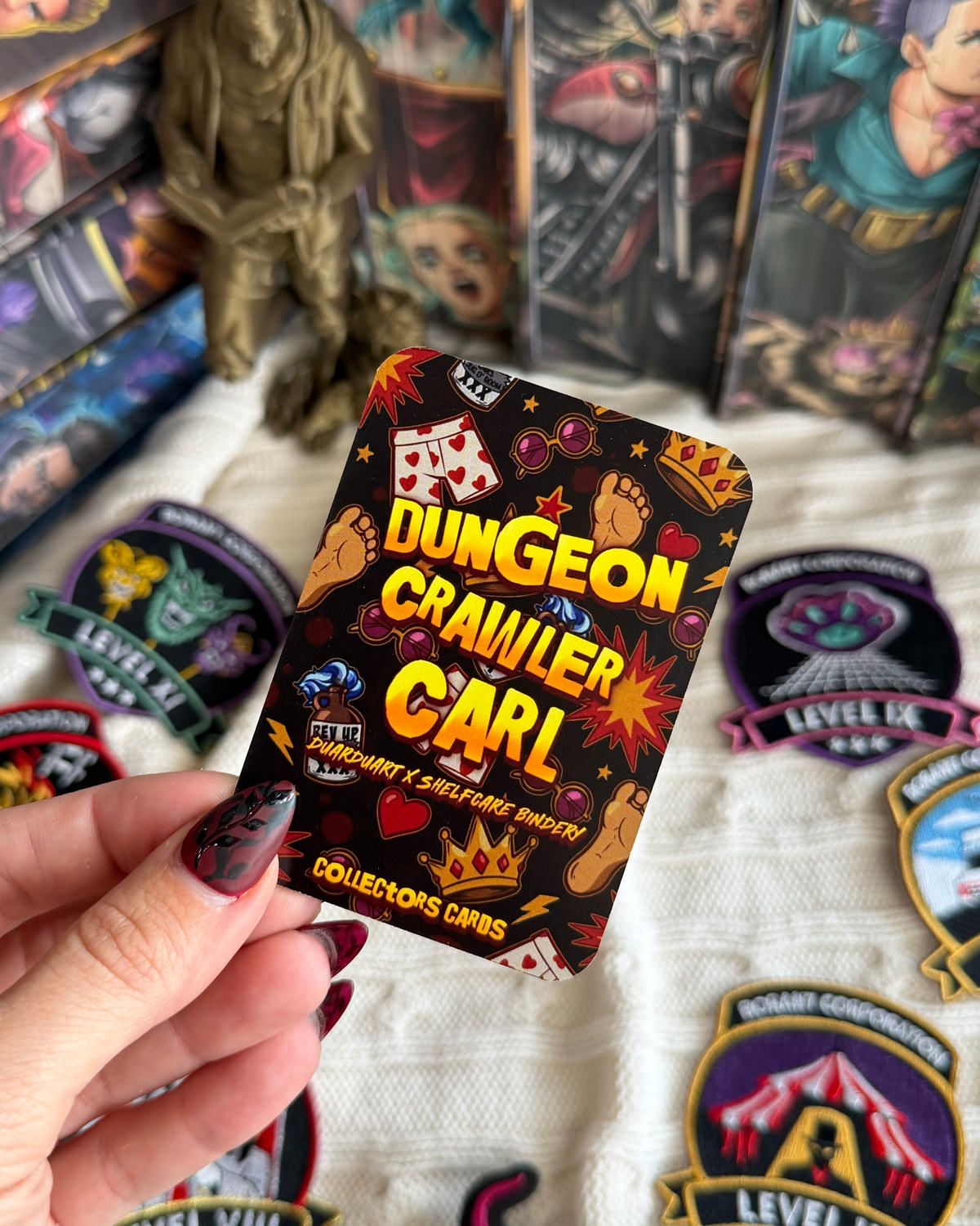 Dungeon Crawler Carl Collectors Cards Duarduart x ShelfCare Bindery: CORE PACK