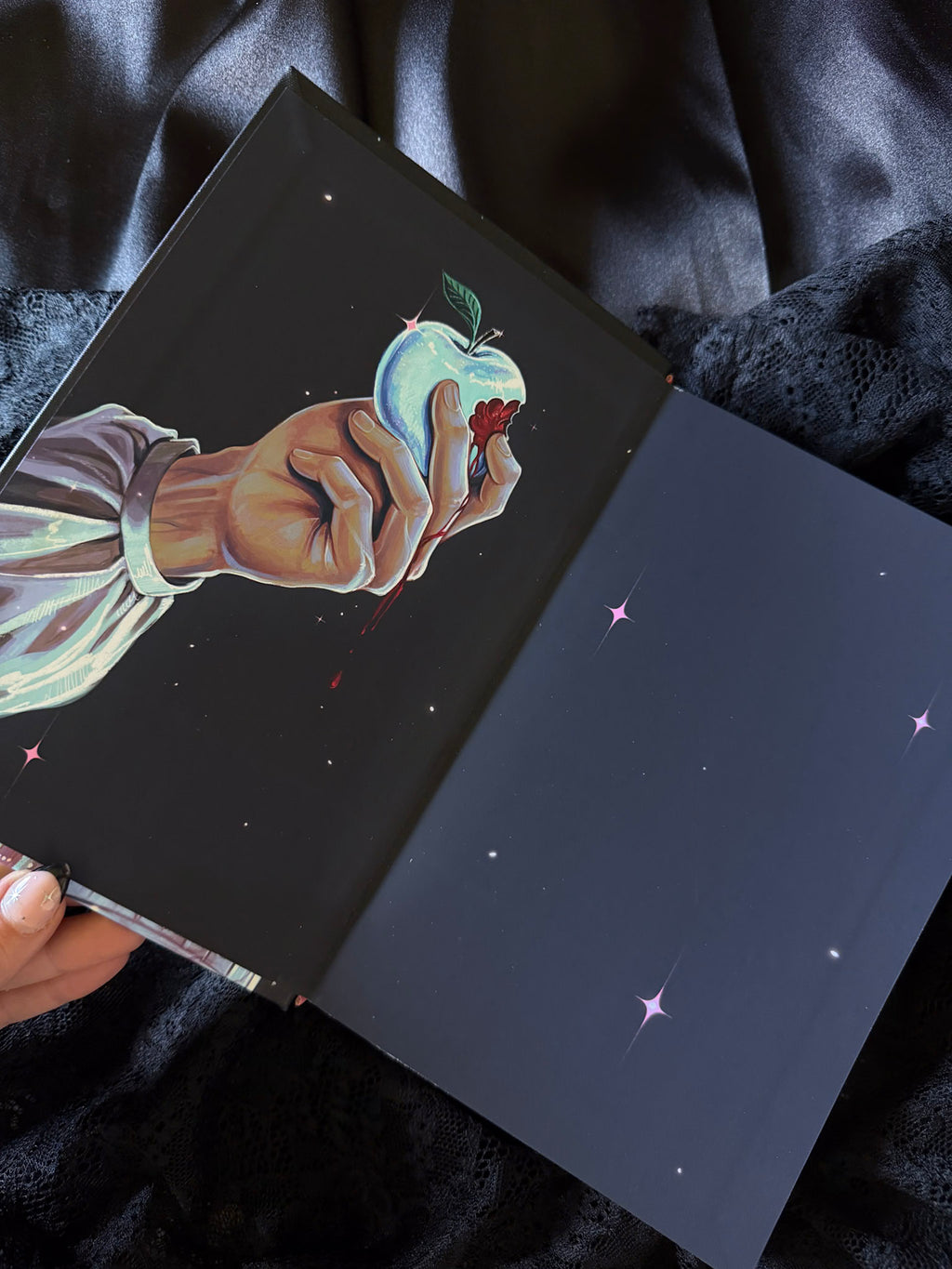 Once Upon a Broken Heart by Stephanie Garber ft art from Moony Draws