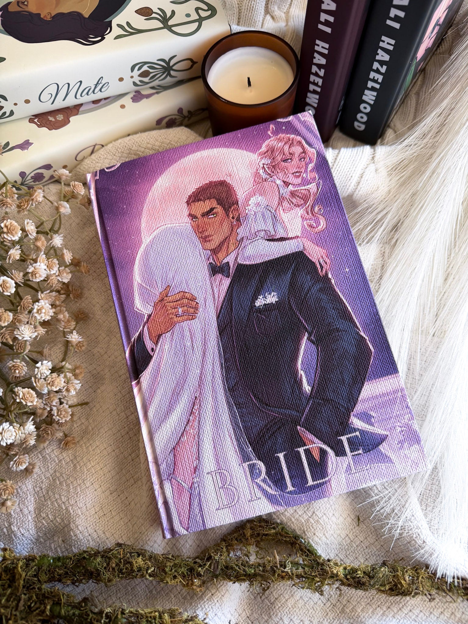 Bride & Mate by Ali Hazelwood ft art by Lucia Aranda