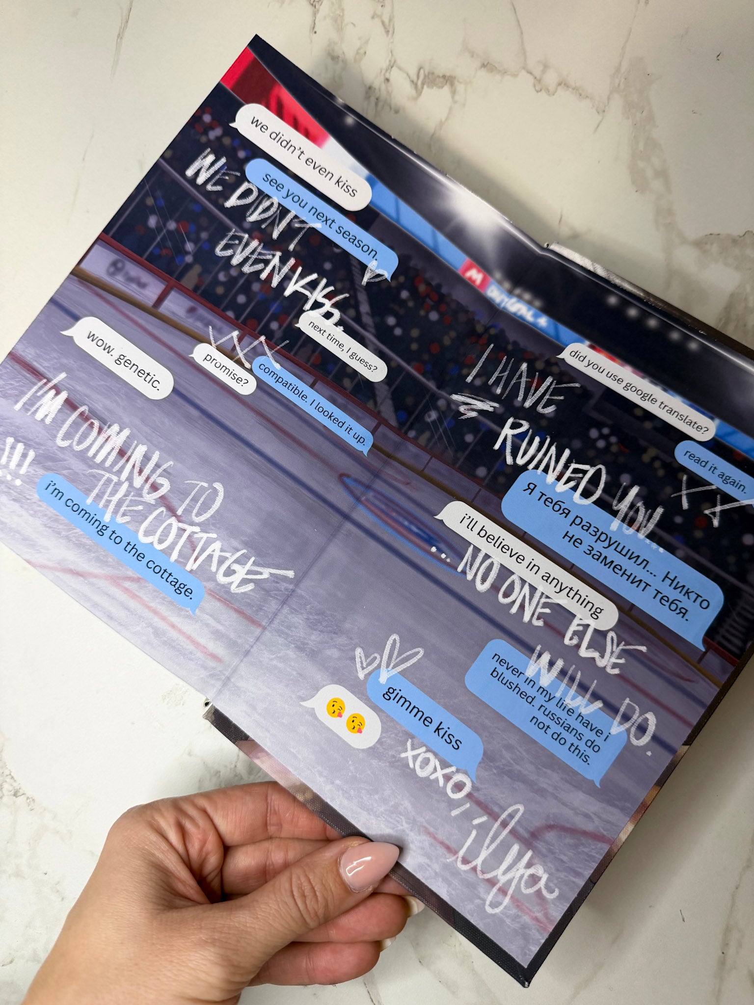 Heated Rivalry & The Long Game by Rachel Reid in Collaboration with Andie Burky