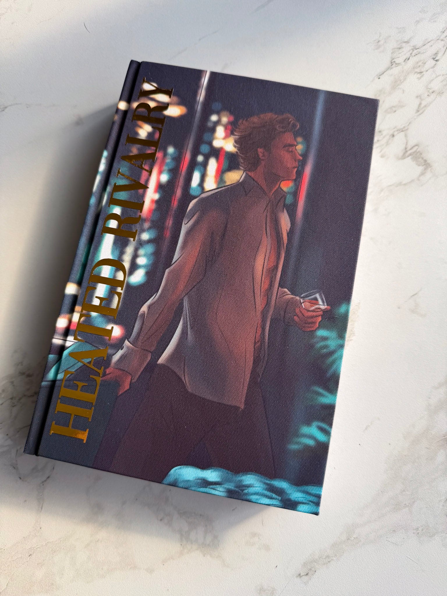 Vegas Edition of Heated Rivalry by Rachel Reid ft. Art by Andie Burky