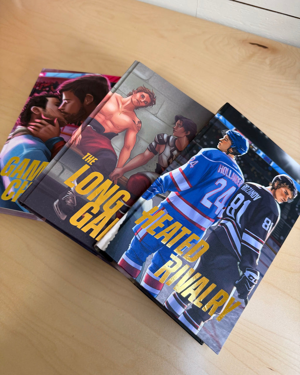 Game Changers Series by Rachel Reid in Collaboration with Andie Burky