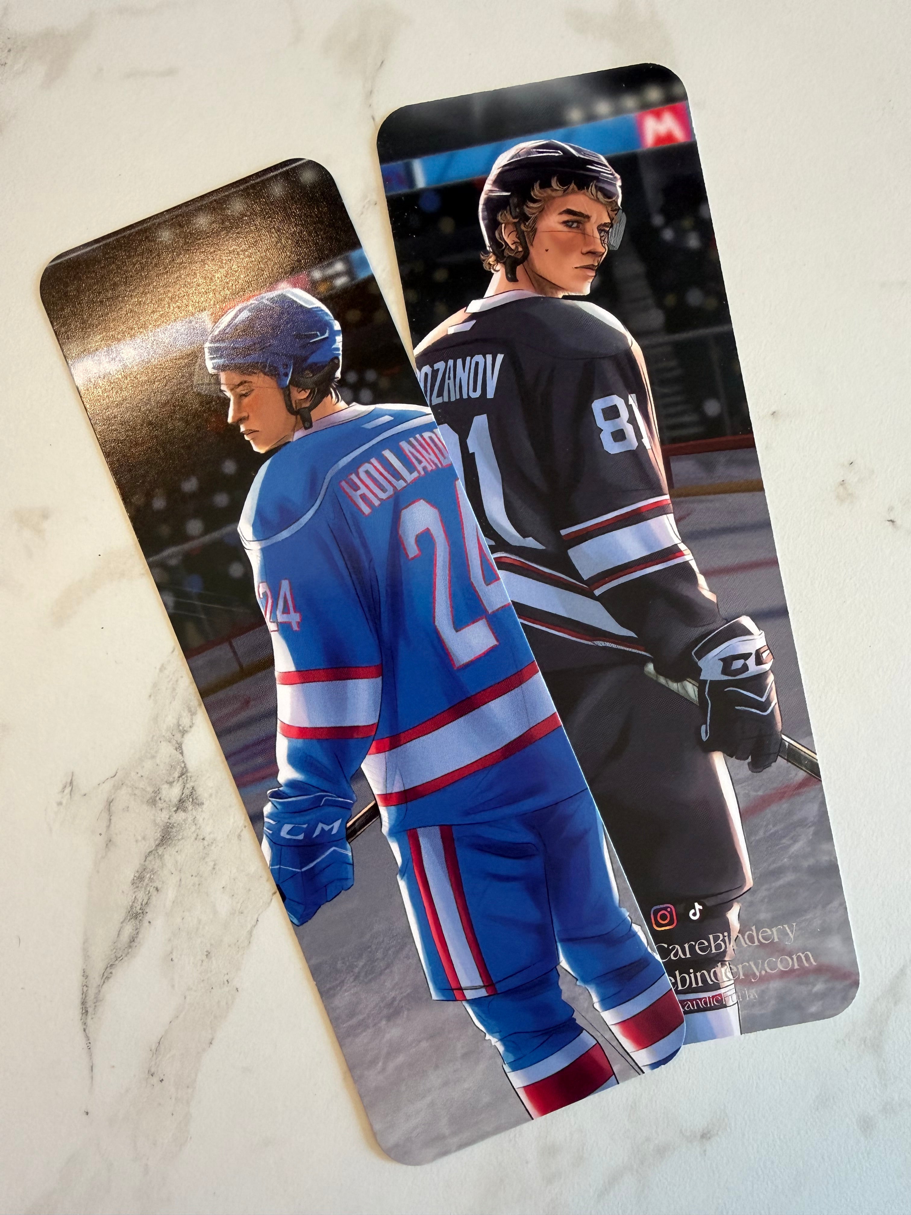 Heated Rivalry Bookmark Set One