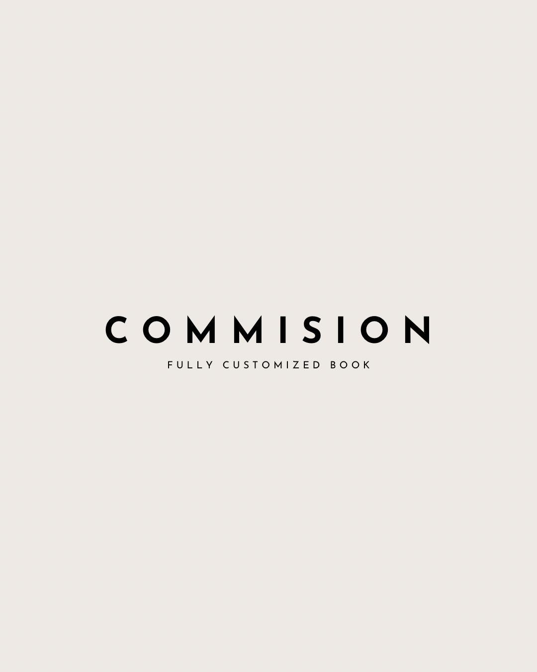 Custom Commission