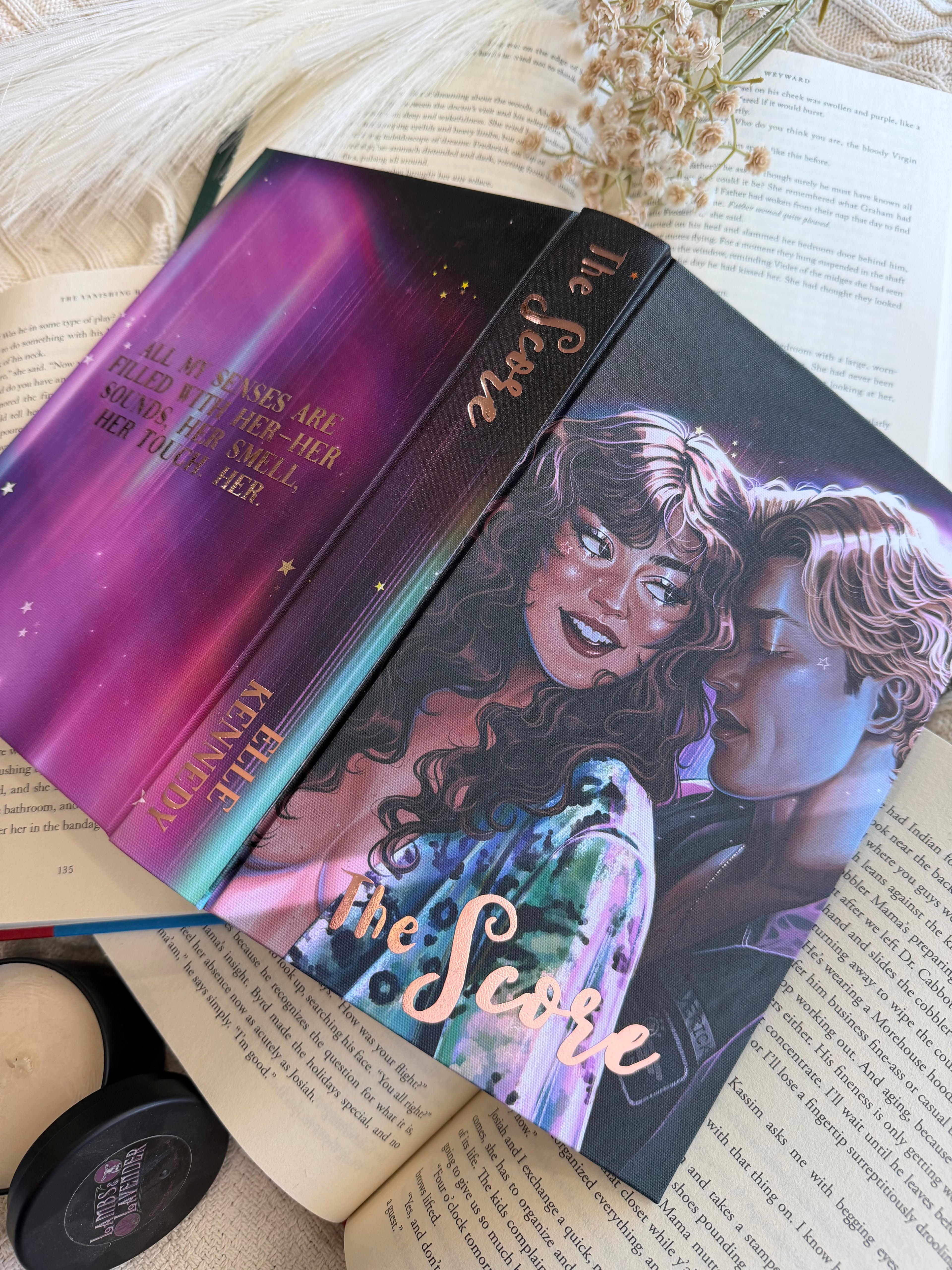 The Score by Elle Kennedy ft art by _moonydraws