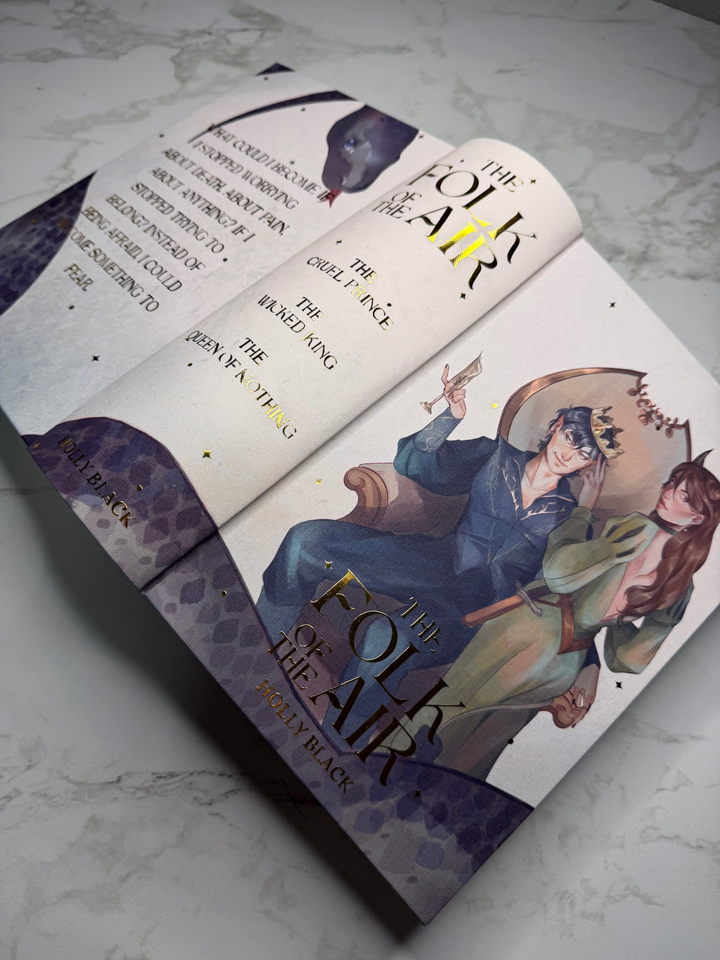 The Folk of the Air by Holly Black Omnibus Binding ft. Art by Talita Asami