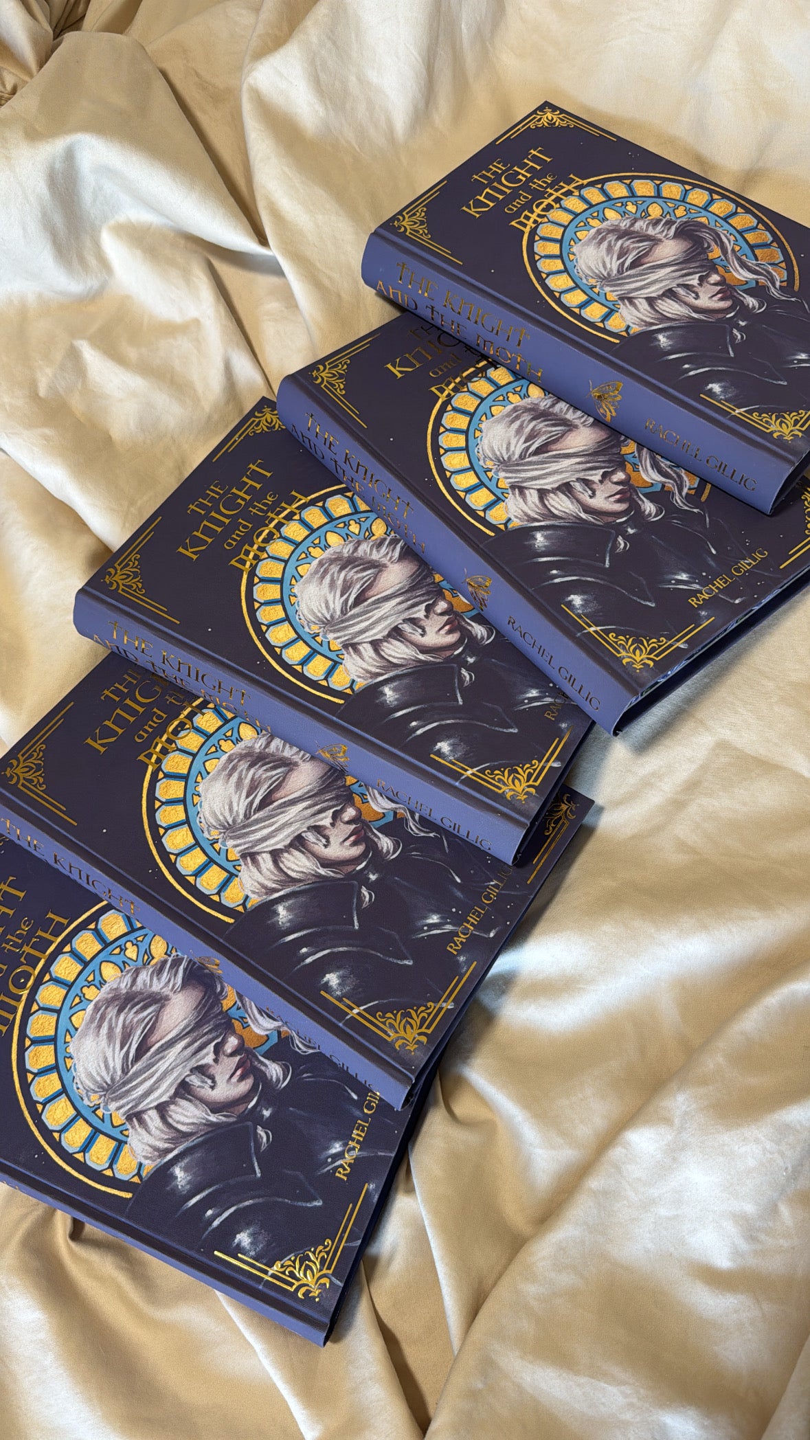 Deluxe Edition of The Knight and the Moth by Rachel Gillig in Collaboration with Artist Karina Giada