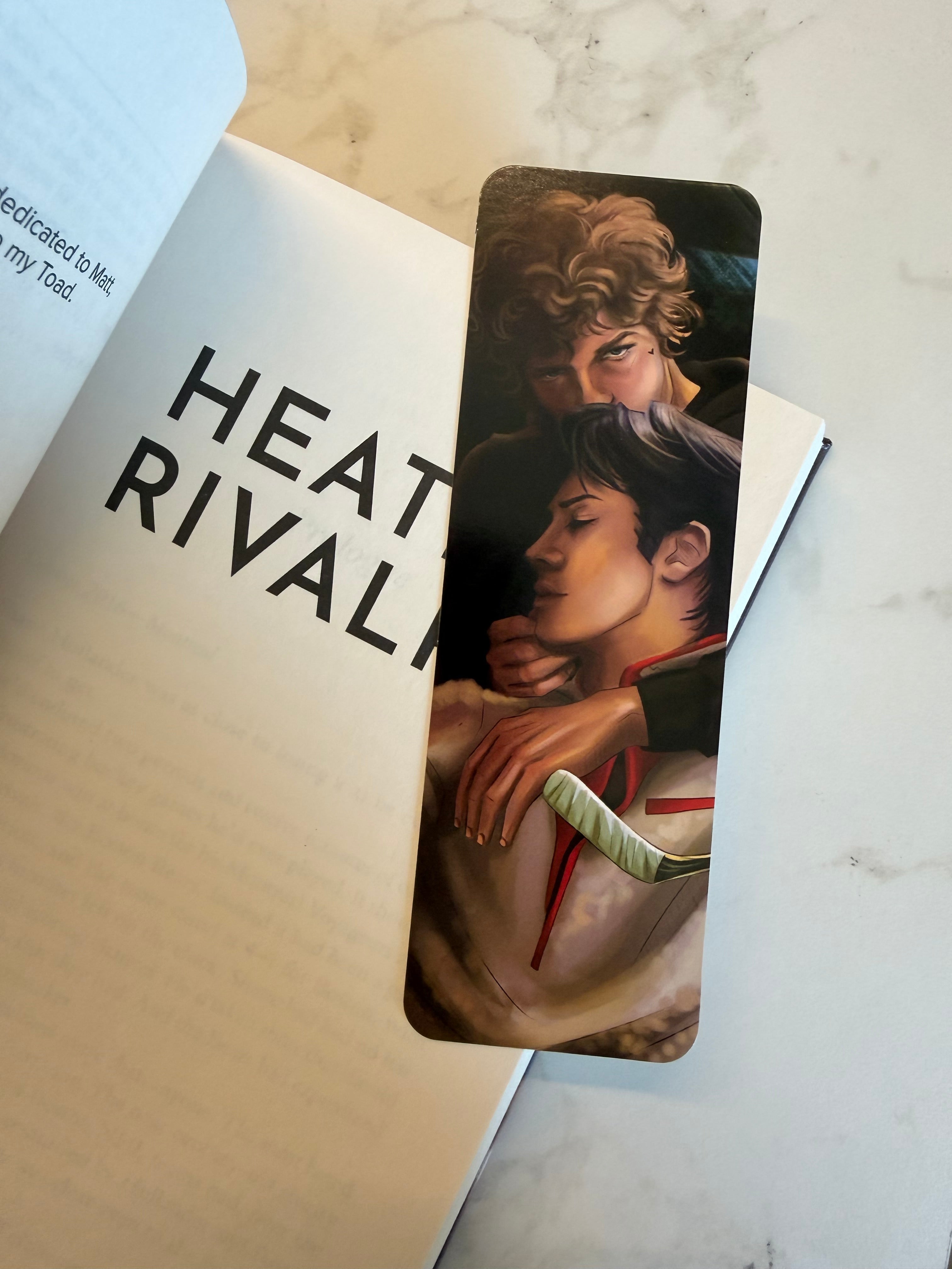 Heated Rivalry Bookmark Set One
