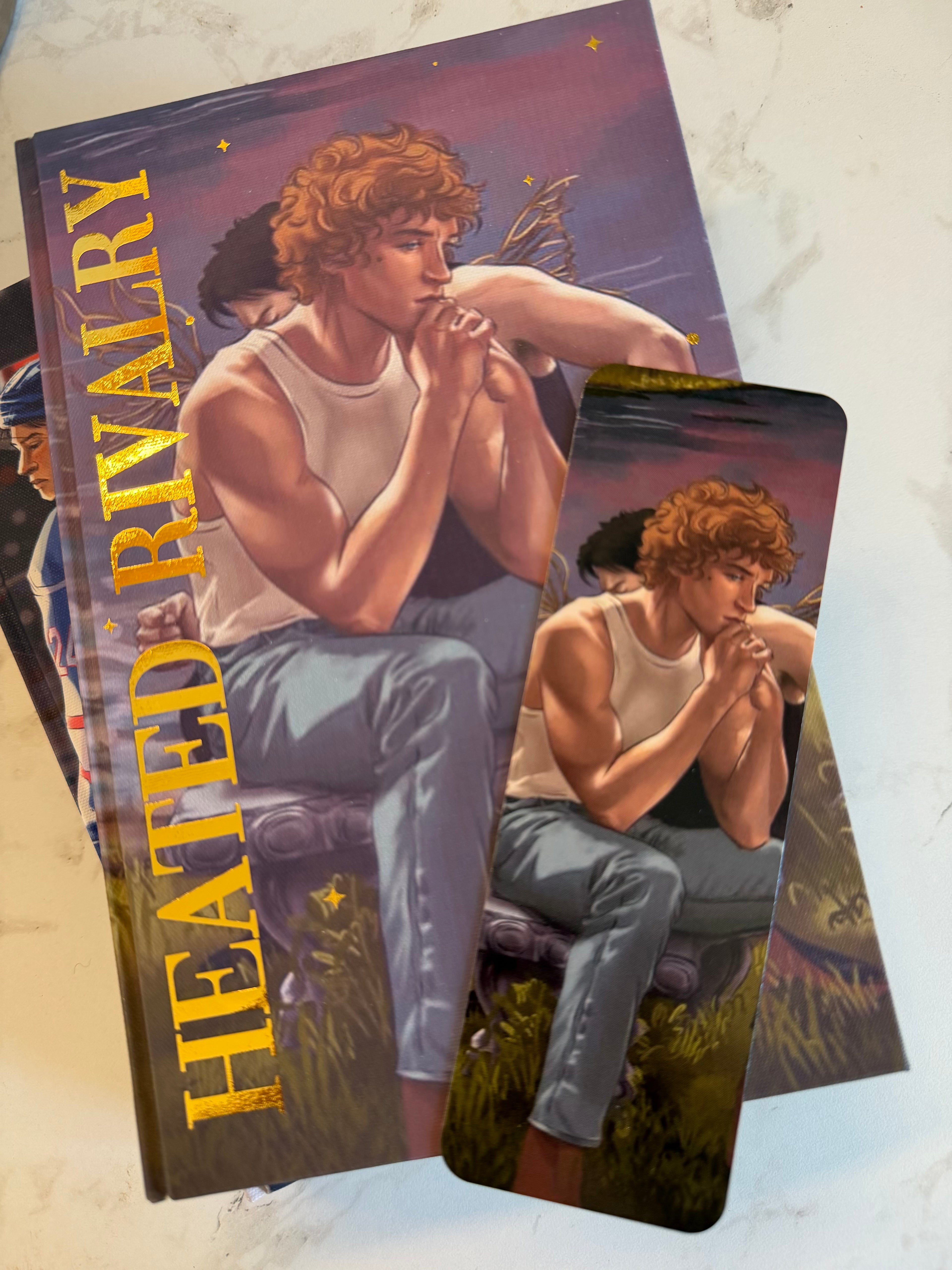 Heated Rivalry Bookmark Set One