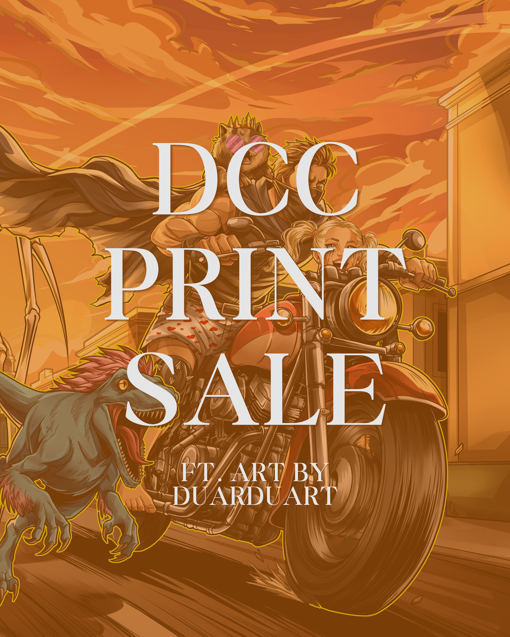 LIMITED: DCC ART PRINTS FT ART BY DUARDUART