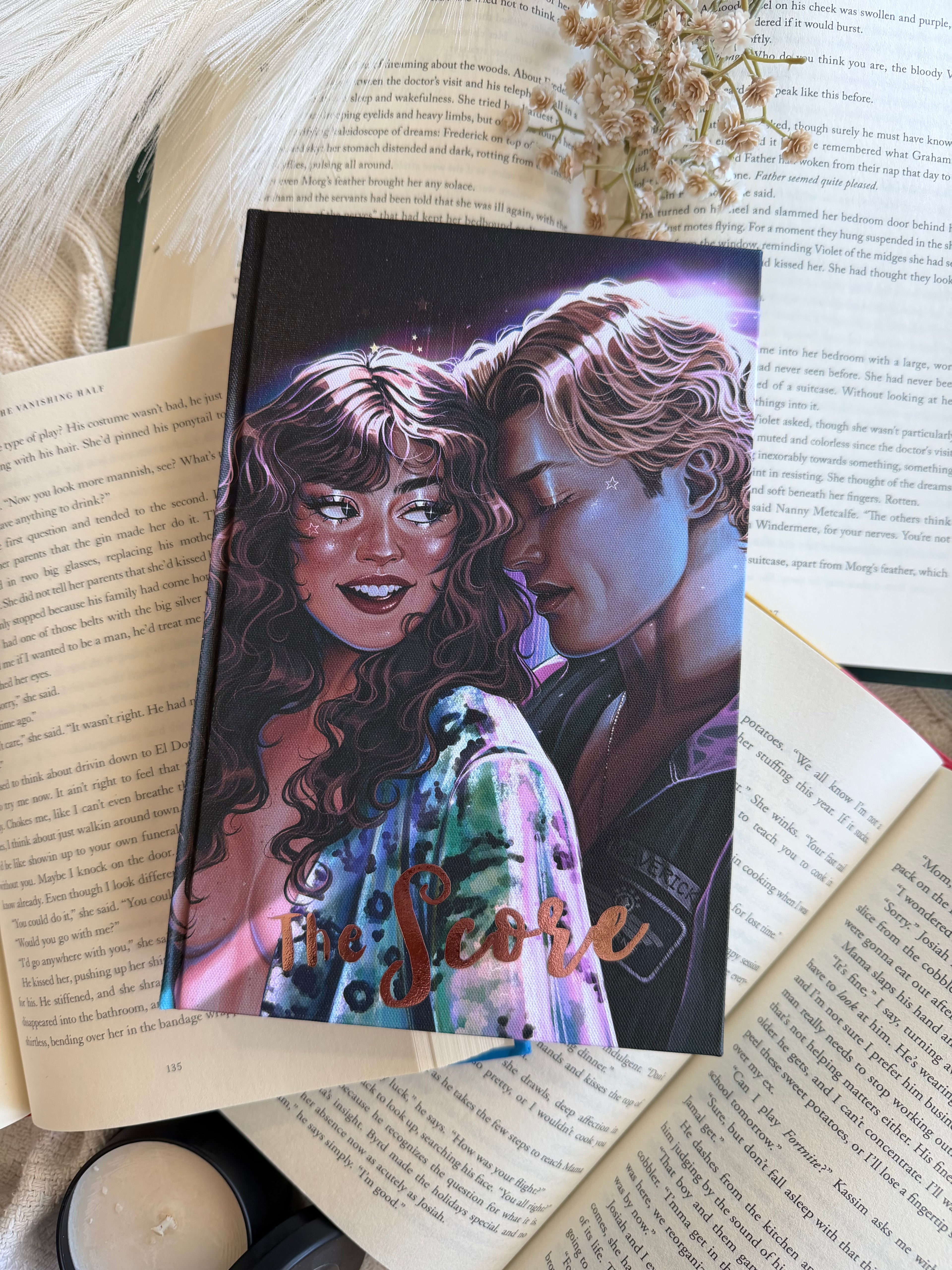 The Score by Elle Kennedy ft art by _moonydraws