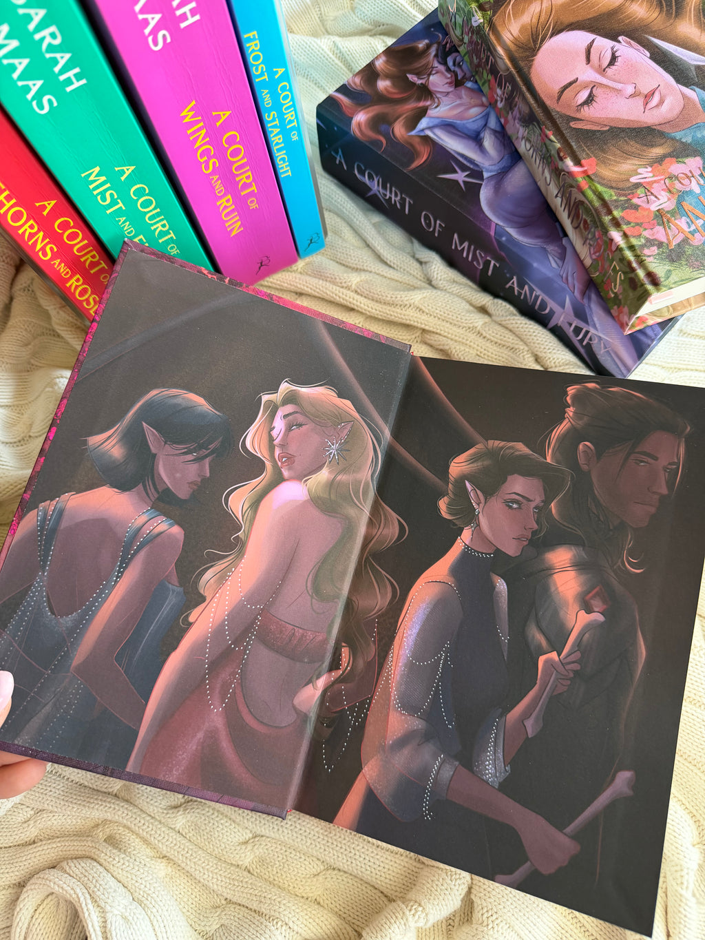 ACOTAR Series: ShelfCare Bindery x Andie Burky