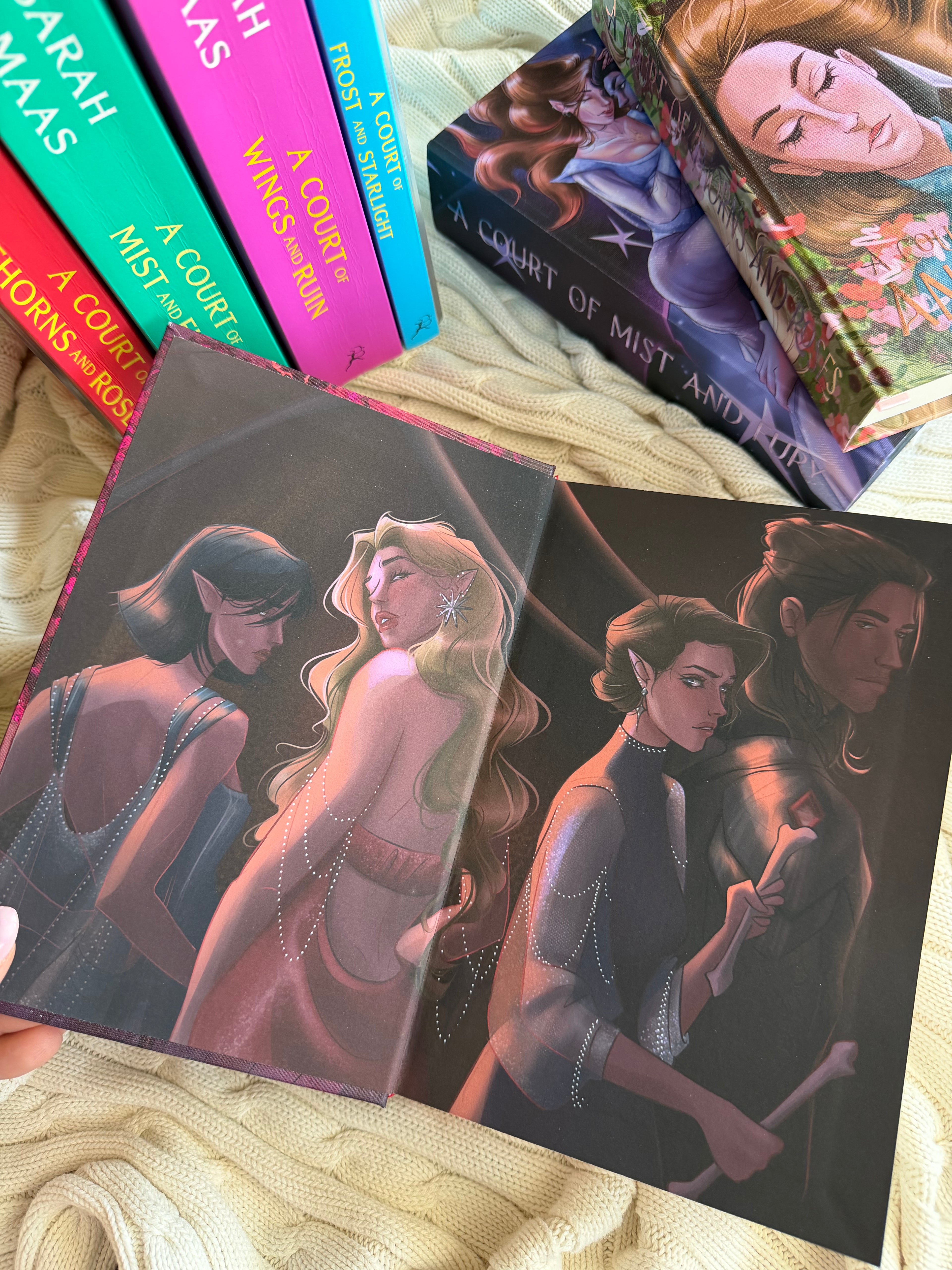 ACOTAR Series: ShelfCare Bindery x Andie Burky
