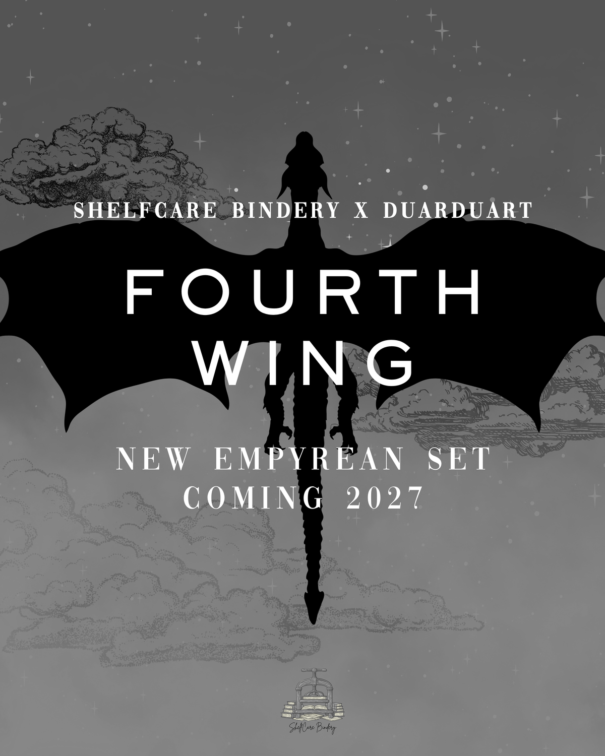 COMING SOON: Fourth Wing by Rebecca Yarros ft art by Duarduart