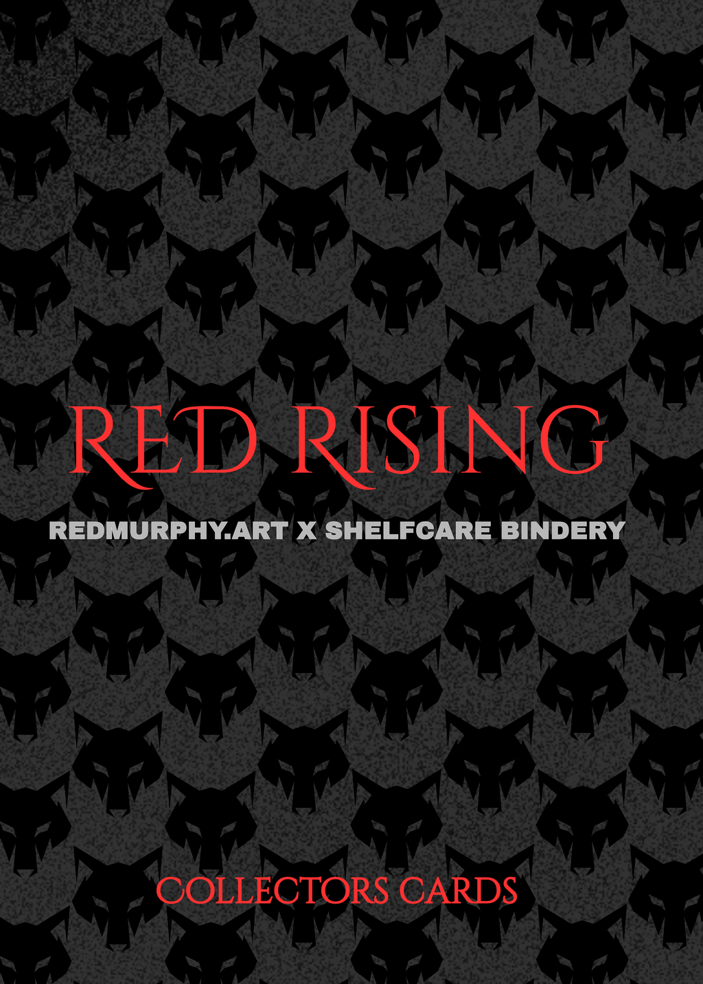 Red Rising Collectors Cards Red Murphy Art x ShelfCare Bindery: STANDARD PACK