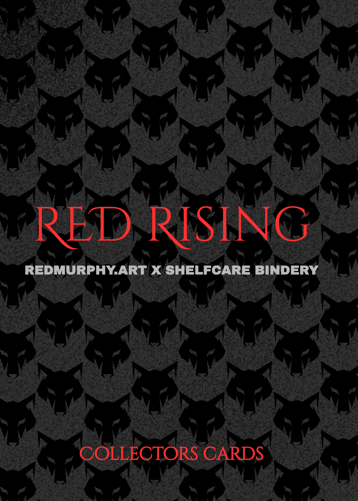 Red Rising Collectors Cards Red Murphy Art x ShelfCare Bindery: STANDARD PACK