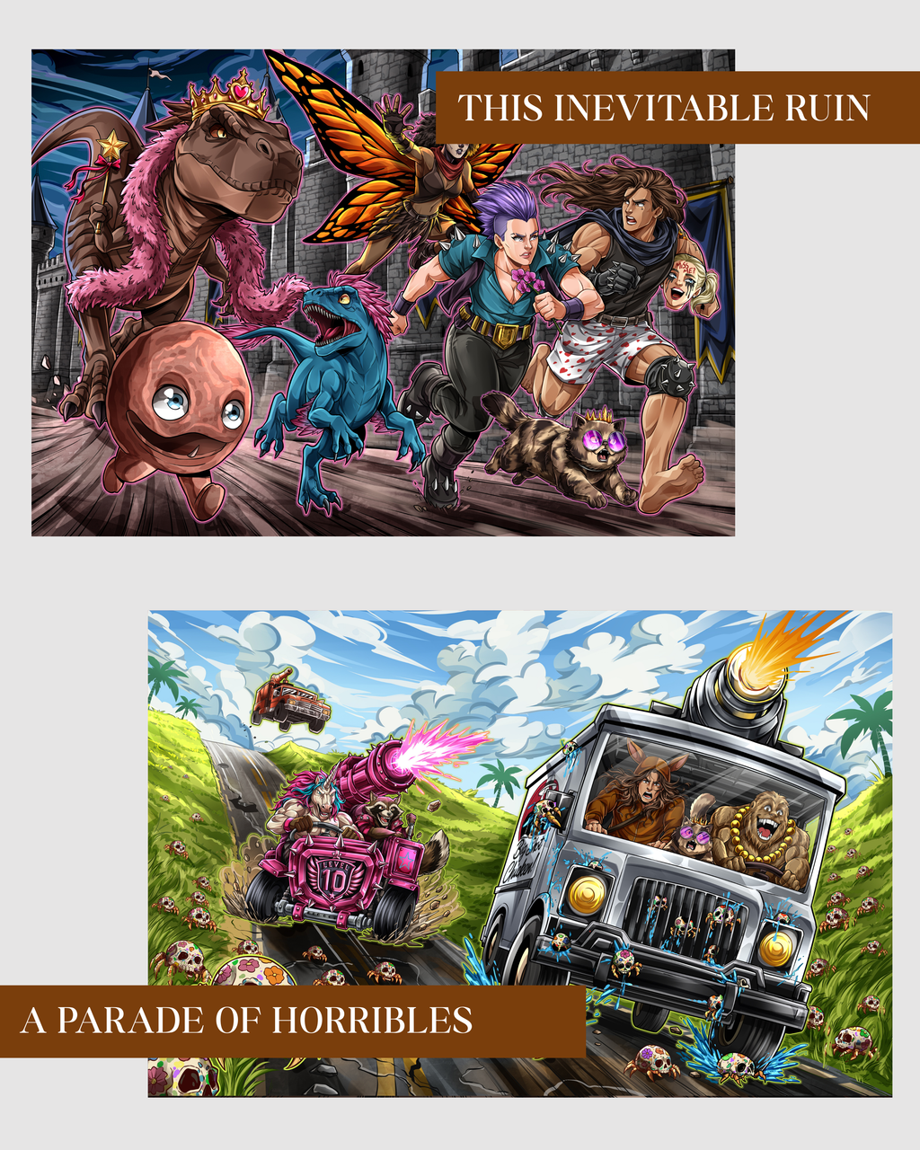 LIMITED: Dungeon Crawler Carl Art Prints ft Art by Duarduart
