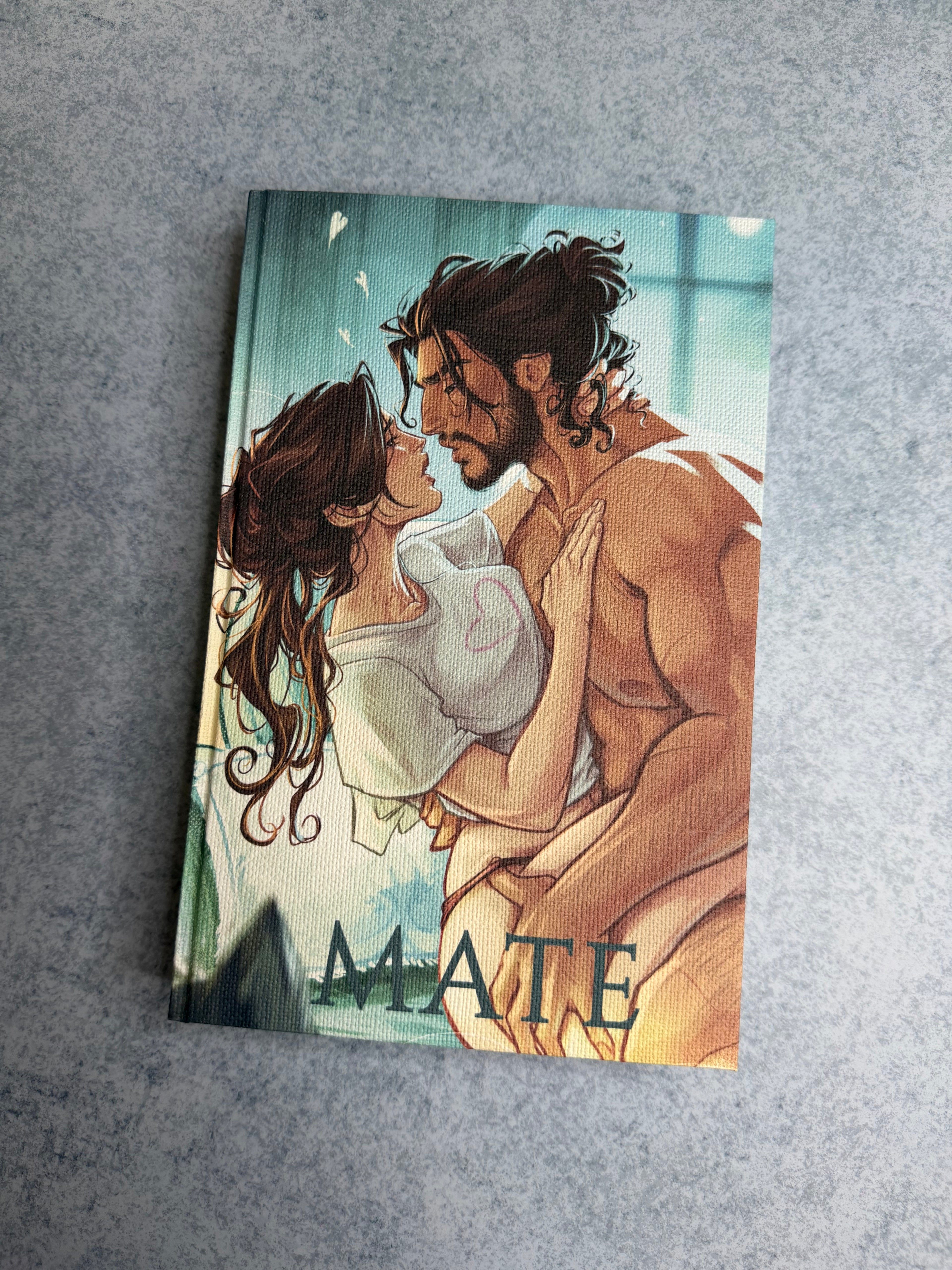 Mate by Ali Hazelwood ft art by Lucia Aranda