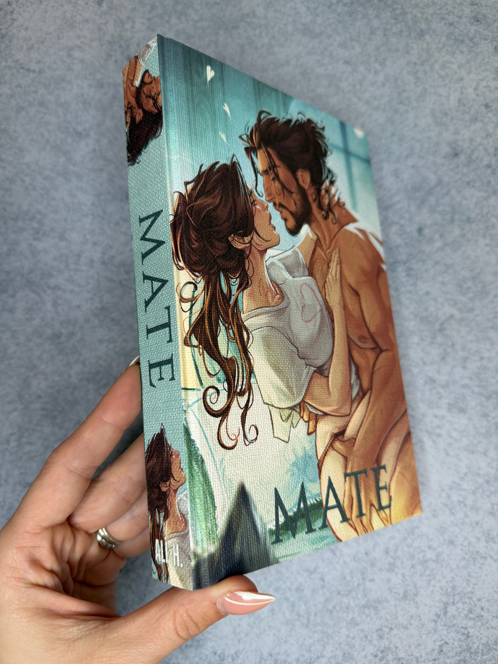 Mate by Ali Hazelwood ft art by Lucia Aranda