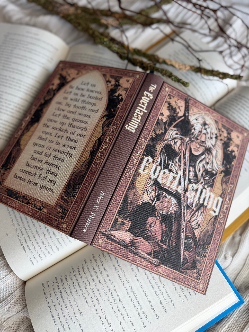 The Everlasting by Alix E. Harrow ft art by Marine Vernhes