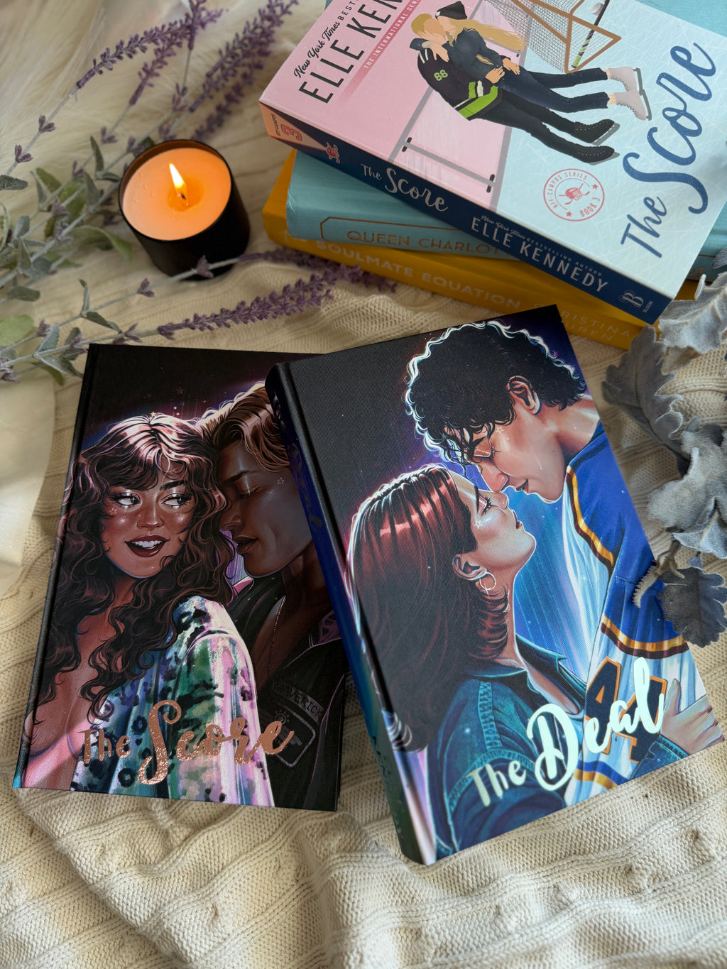 Off Campus Series by Elle Kennedy ft art by _moonydraws