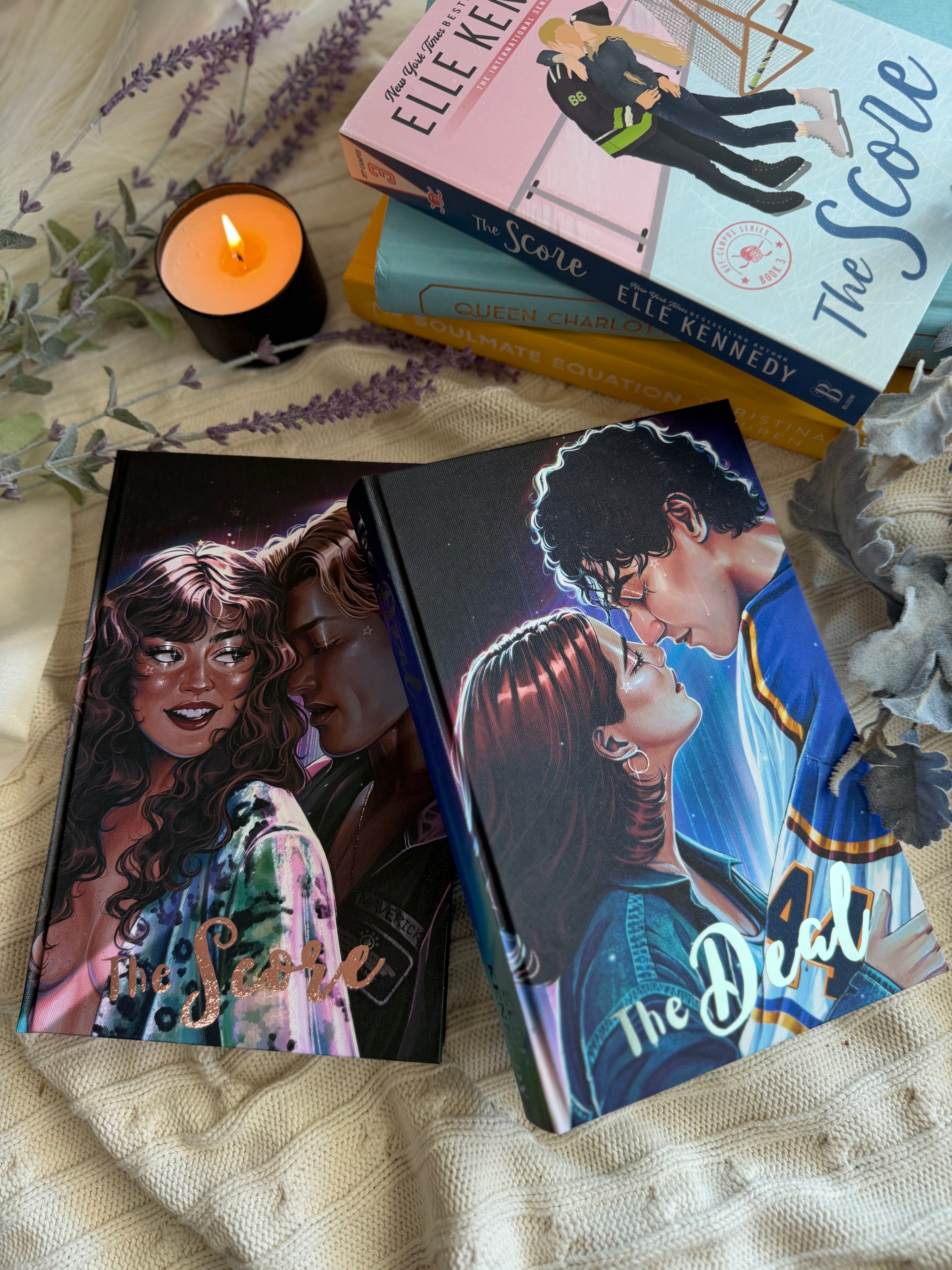 Off Campus Series by Elle Kennedy ft art by _moonydraws
