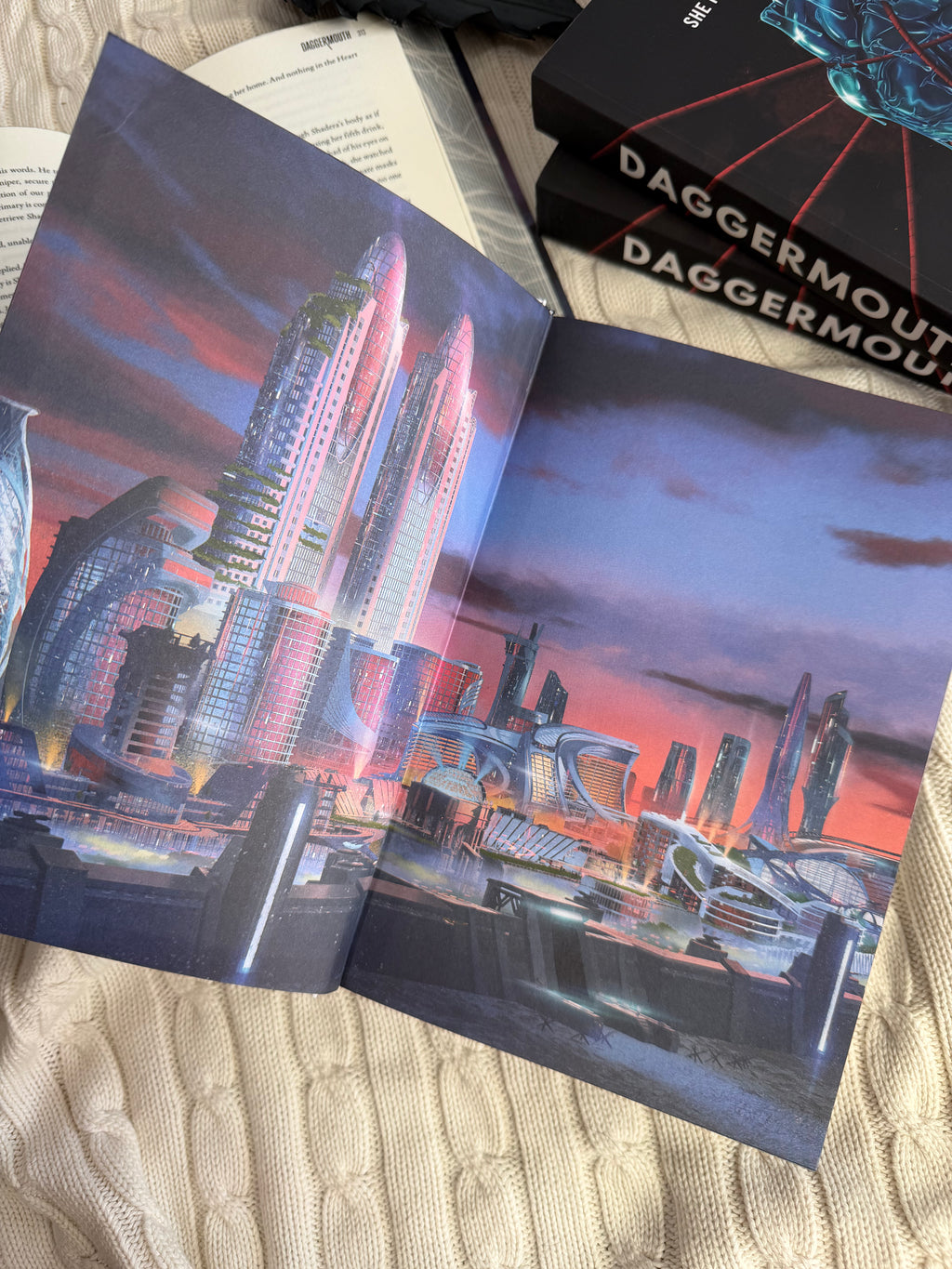 Daggermouth by H.M. Wolf ft art by Bindrebindery