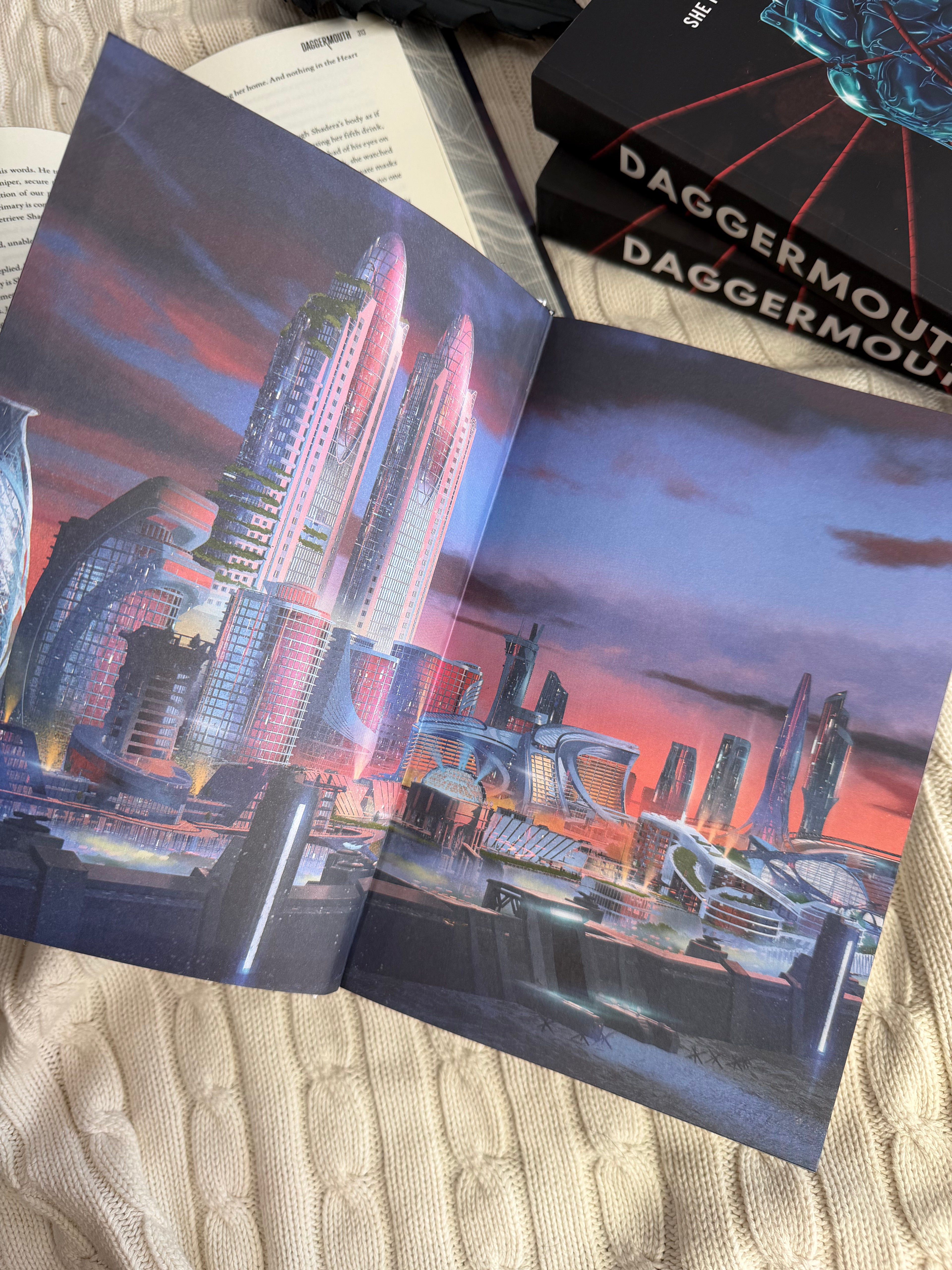 Daggermouth by H.M. Wolf ft art by Bindrebindery
