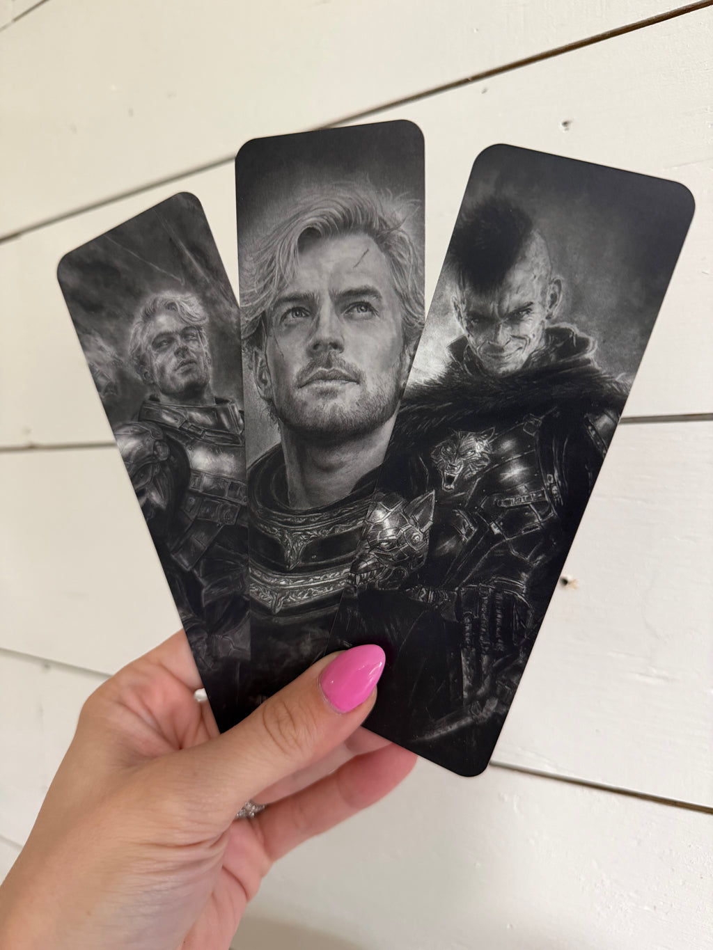 Red Murphy Art Bookmarks