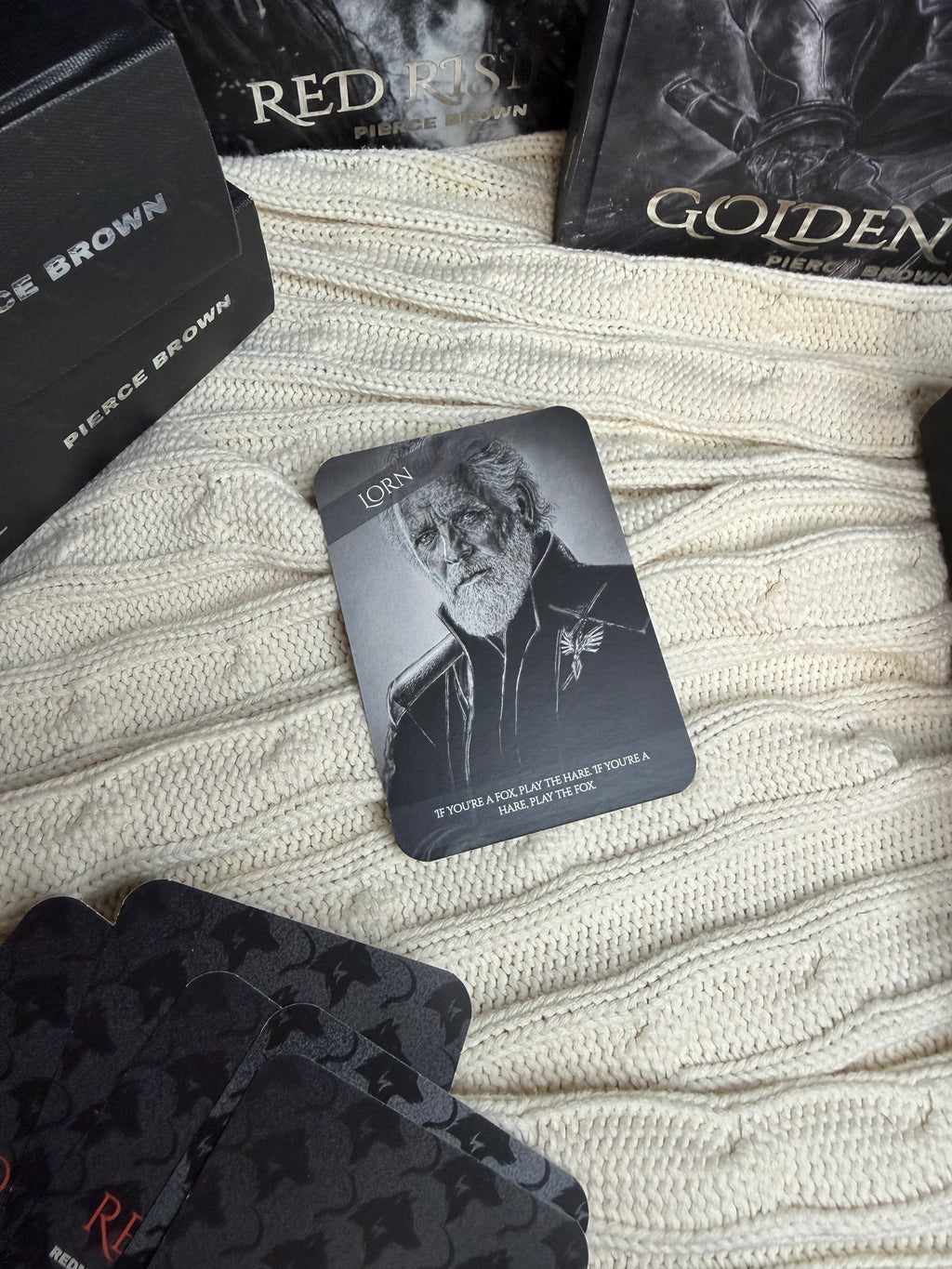 EP 1: Red Rising Collectors Cards Red Murphy Art x ShelfCare Bindery