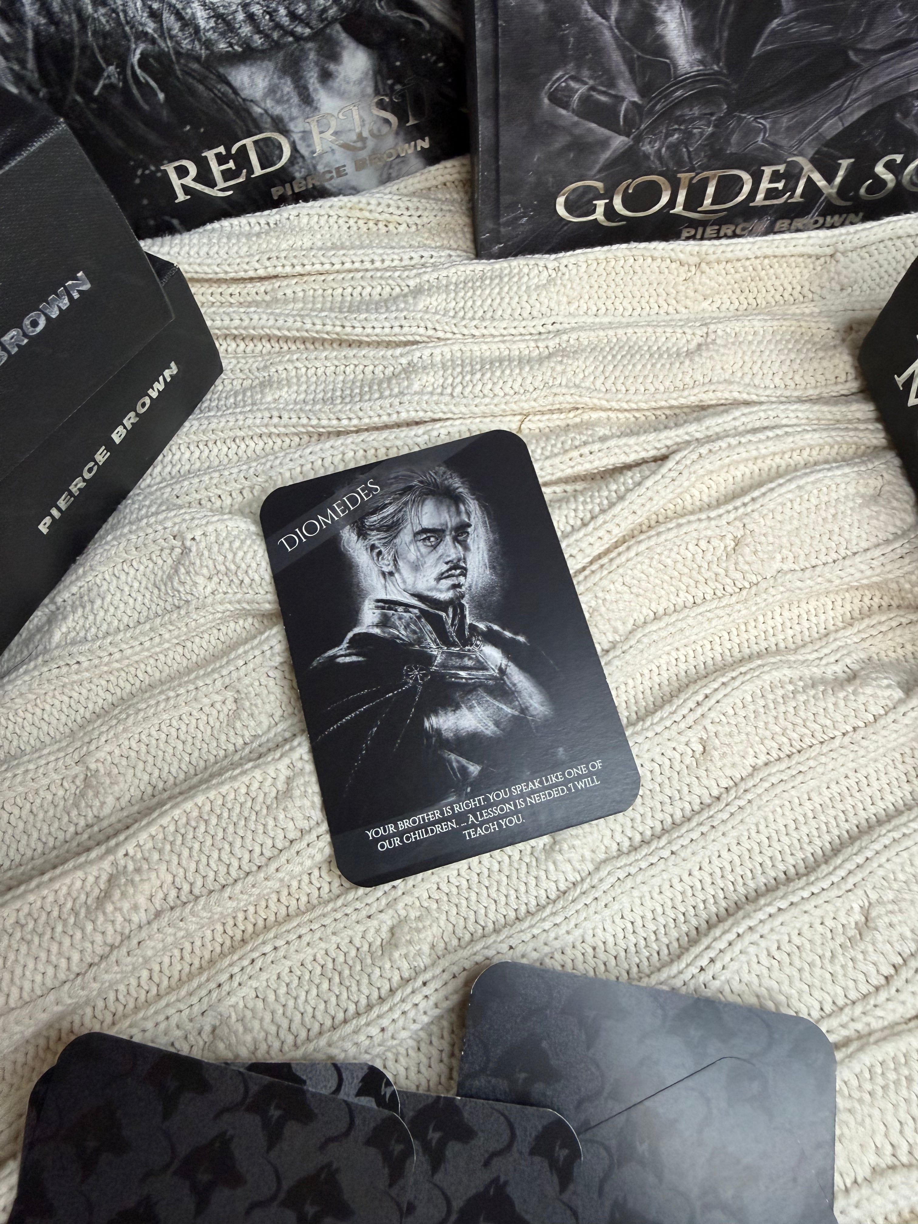 EP 1: Red Rising Collectors Cards Red Murphy Art x ShelfCare Bindery