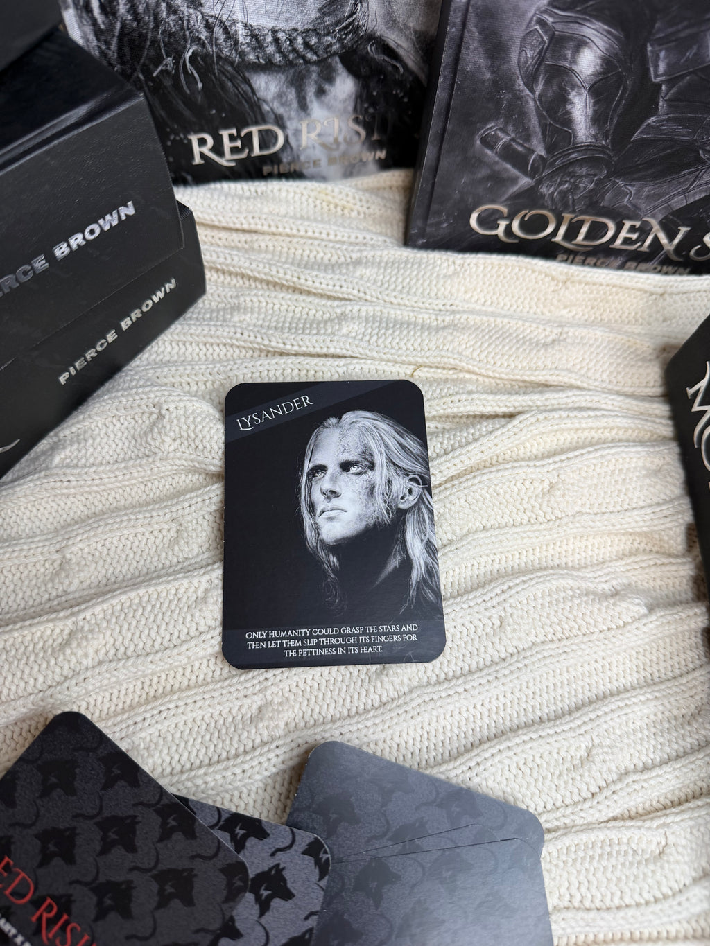 EP 1: Red Rising Collectors Cards Red Murphy Art x ShelfCare Bindery