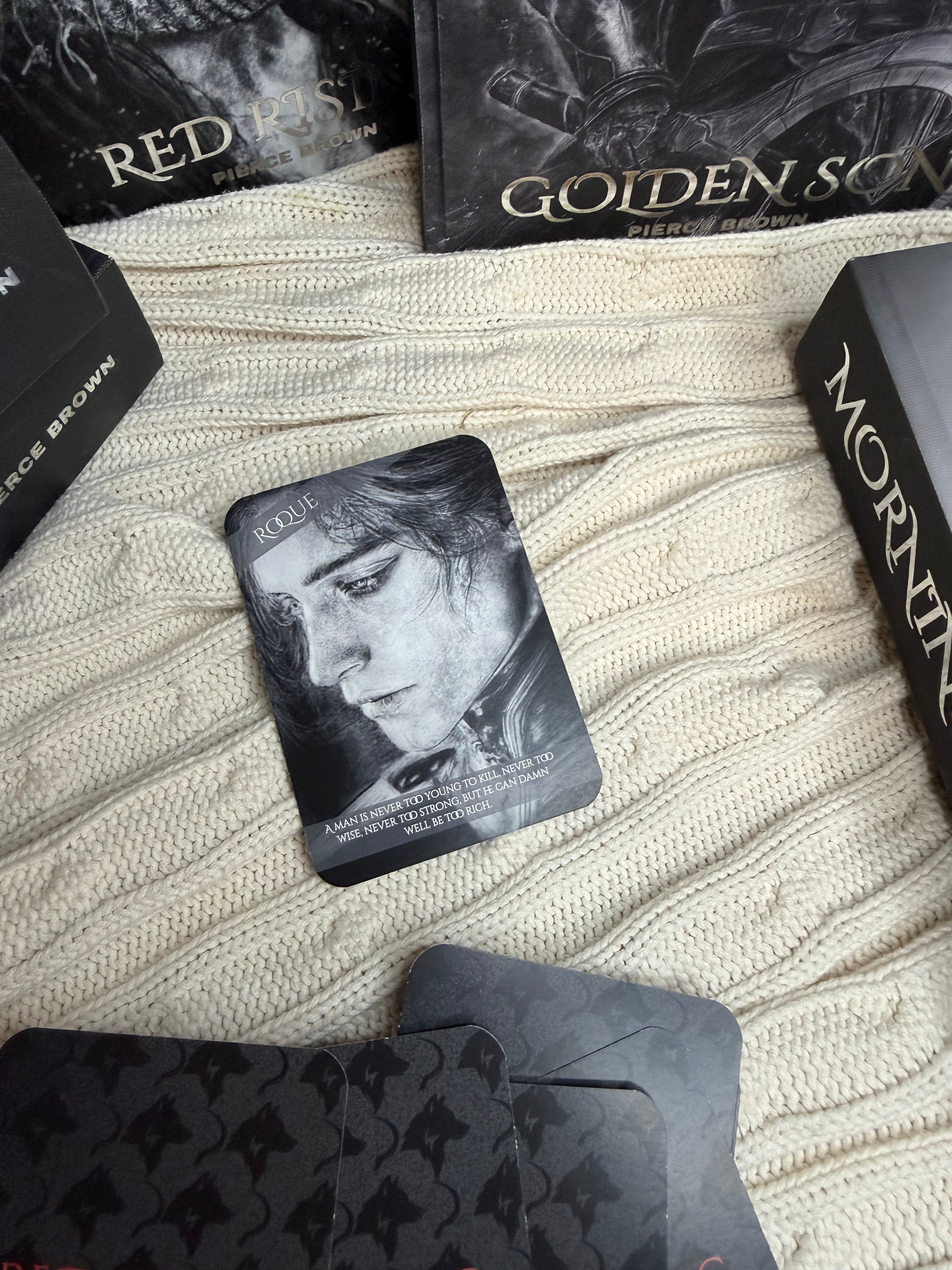 EP 1: Red Rising Collectors Cards Red Murphy Art x ShelfCare Bindery