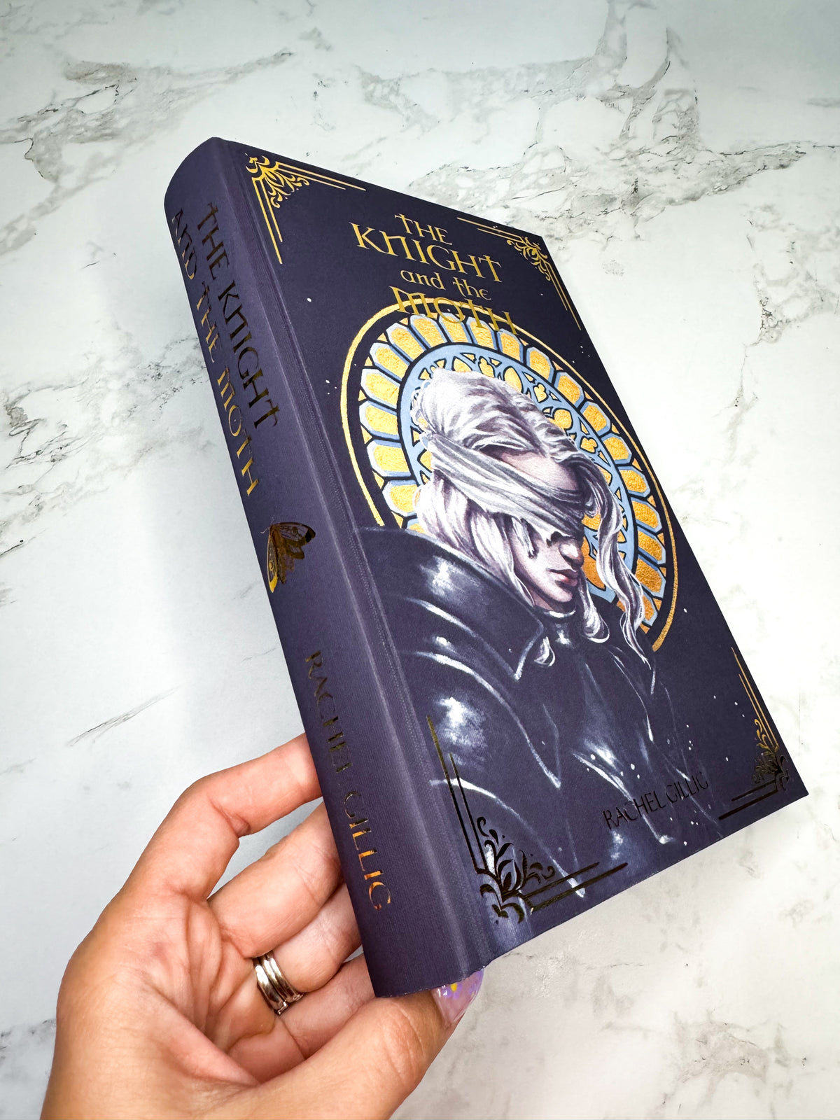 Deluxe Edition of The Knight and the Moth by Rachel Gillig in Collaboration with Artist Karina Giada