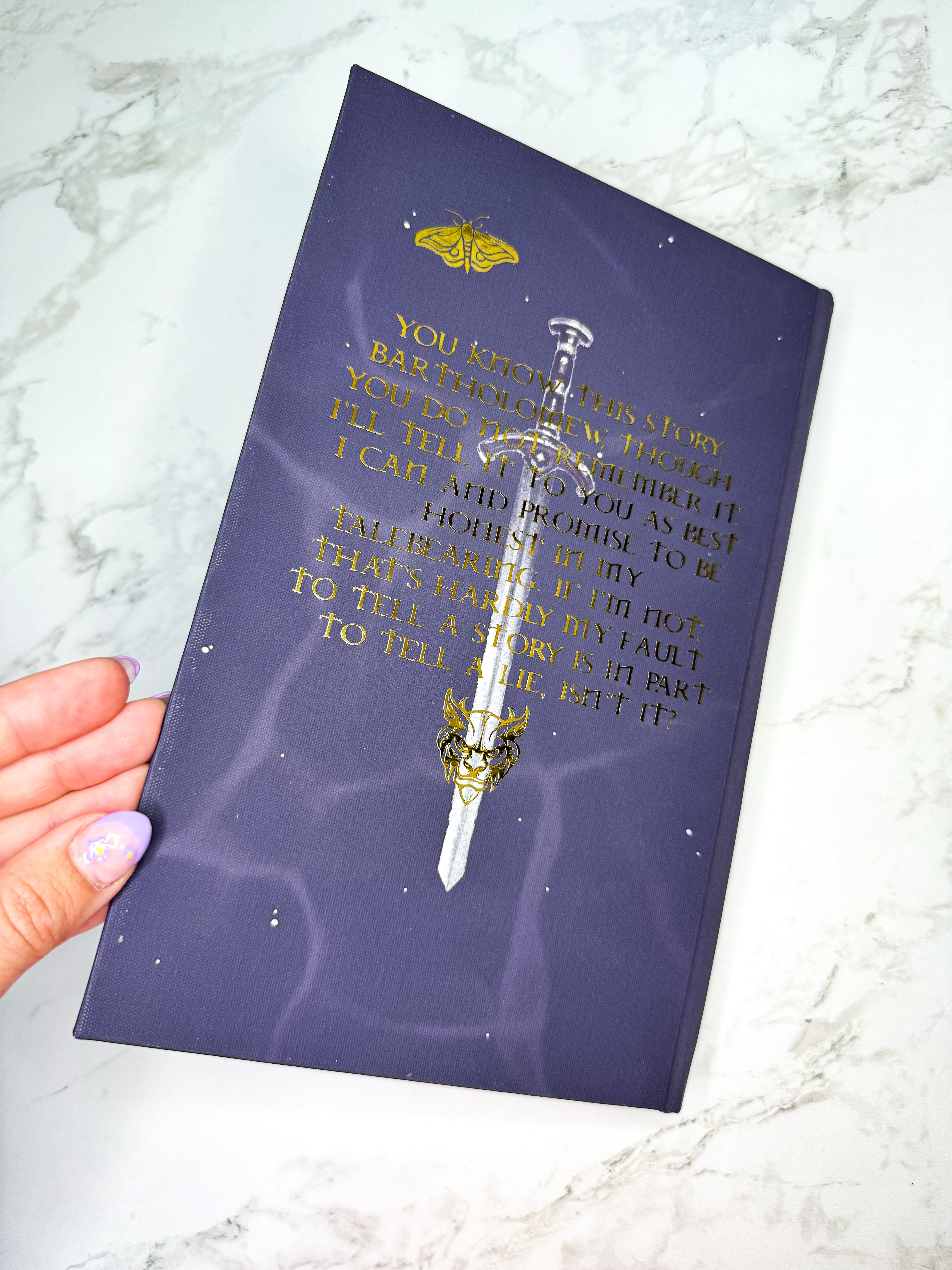 Deluxe Edition of The Knight and the Moth by Rachel Gillig in Collaboration with Artist Karina Giada