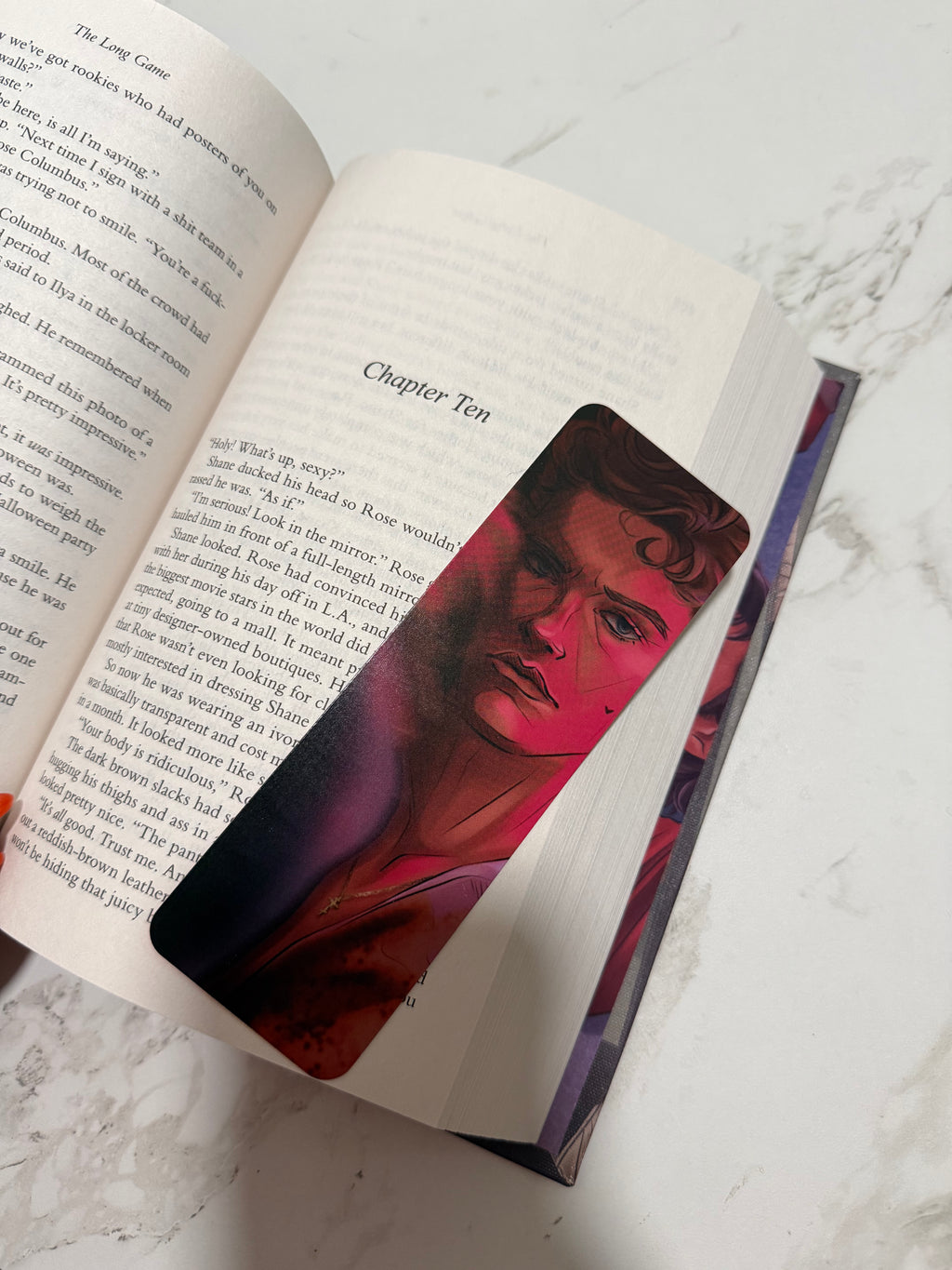 Heated Rivalry Bookmark Set Two