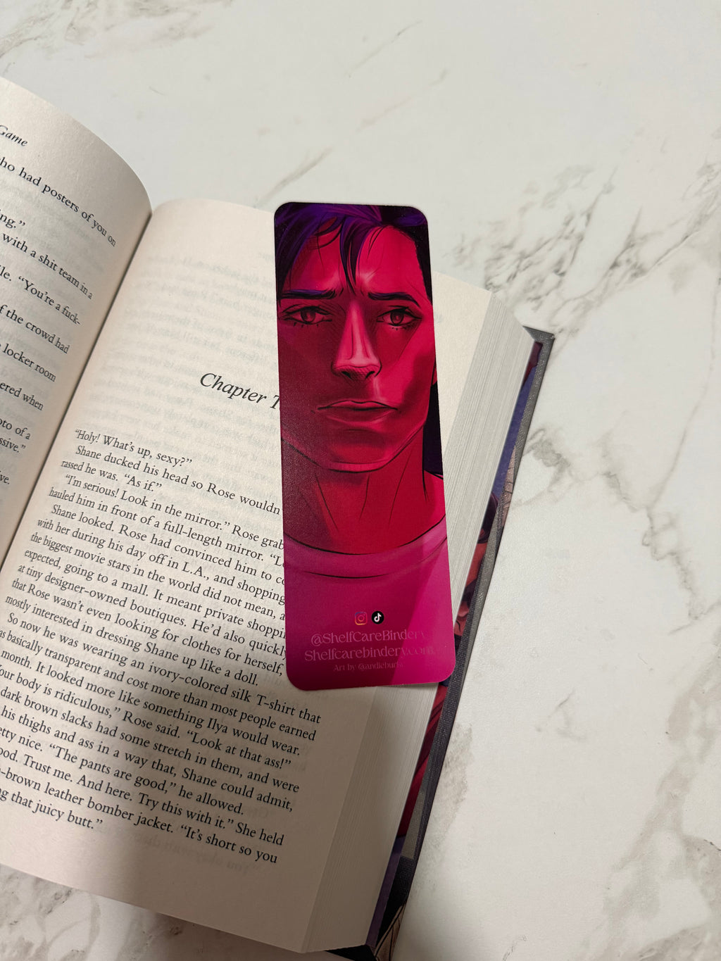 Heated Rivalry Bookmark Set Two