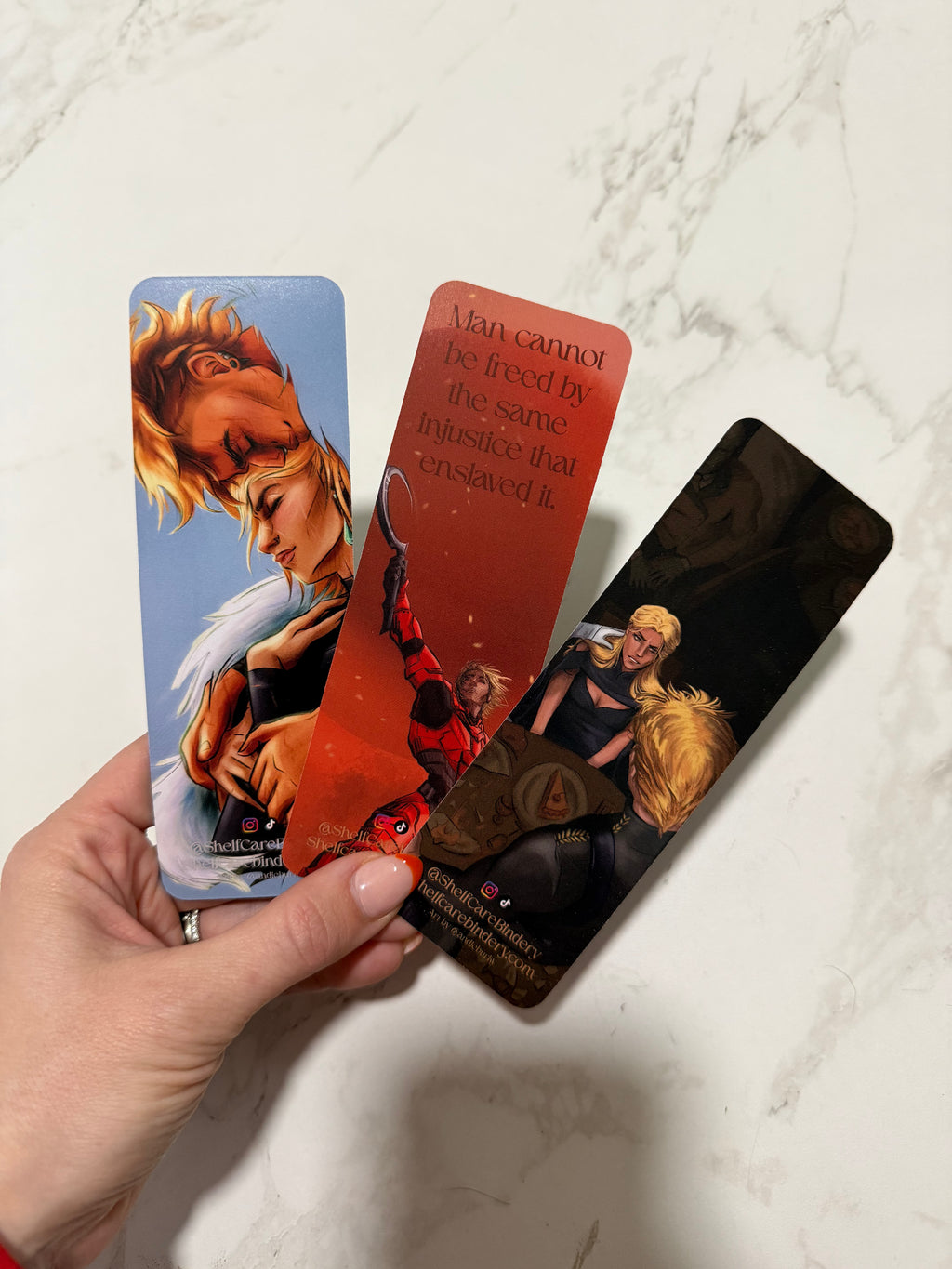 Red Rising Bookmark Set
