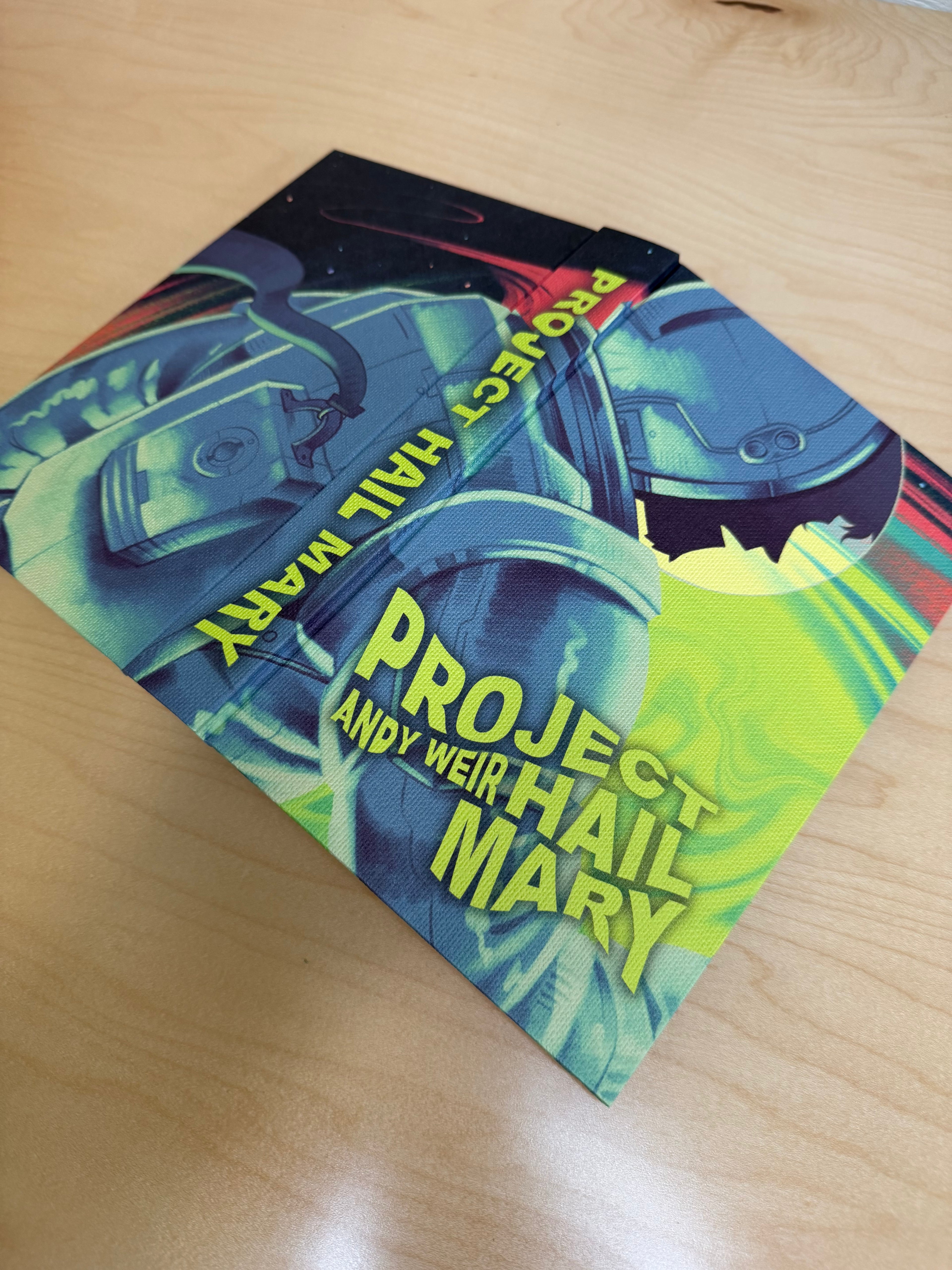 Project Hail Mary by Andy Weir ft art by artsy.moonwalker