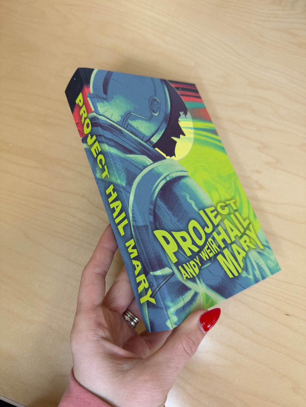 Project Hail Mary by Andy Weir ft art by artsy.moonwalker